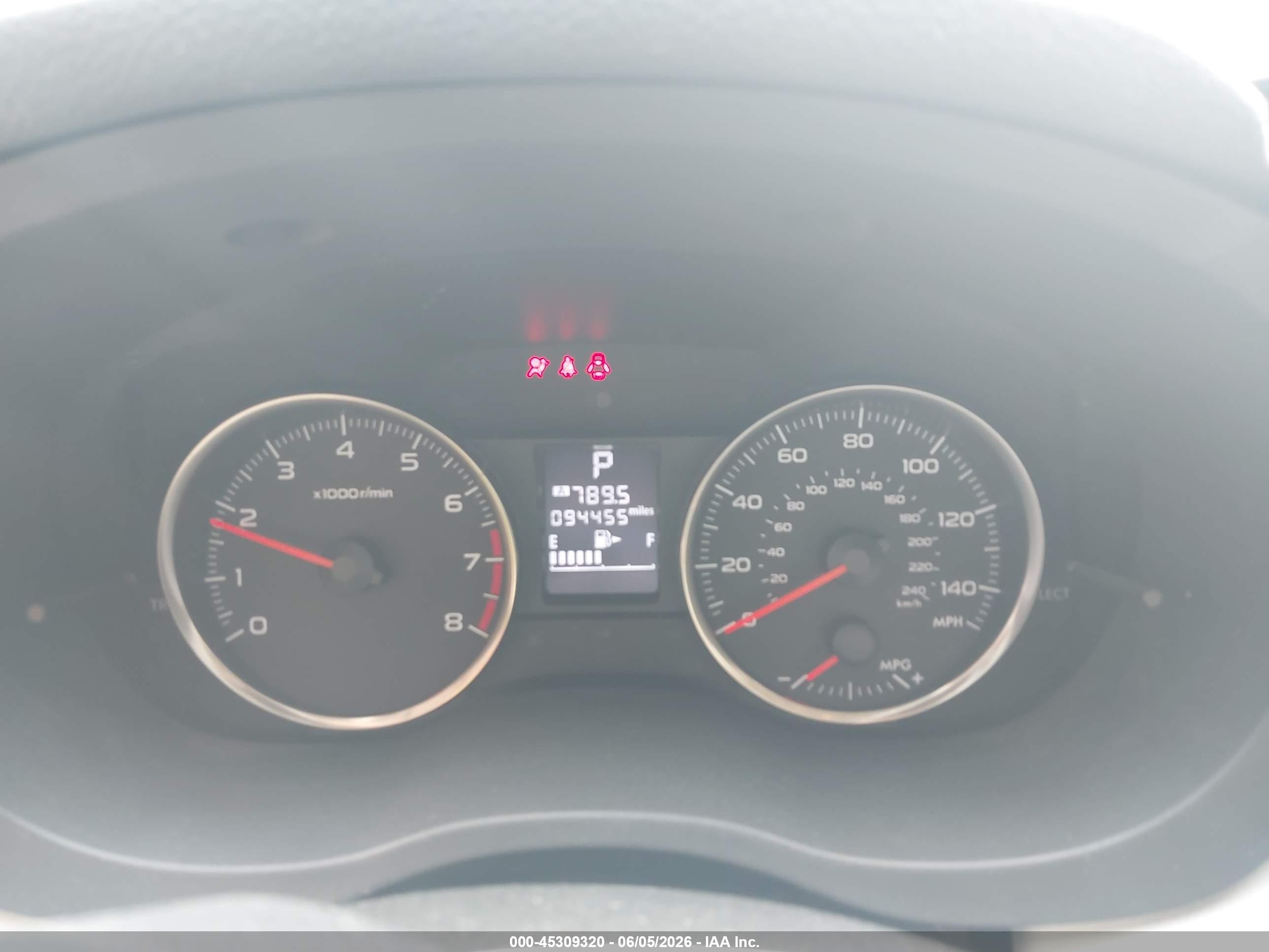 2015 Subaru Impreza 2.0i Premium White vin: JF1GJAK67FH019812