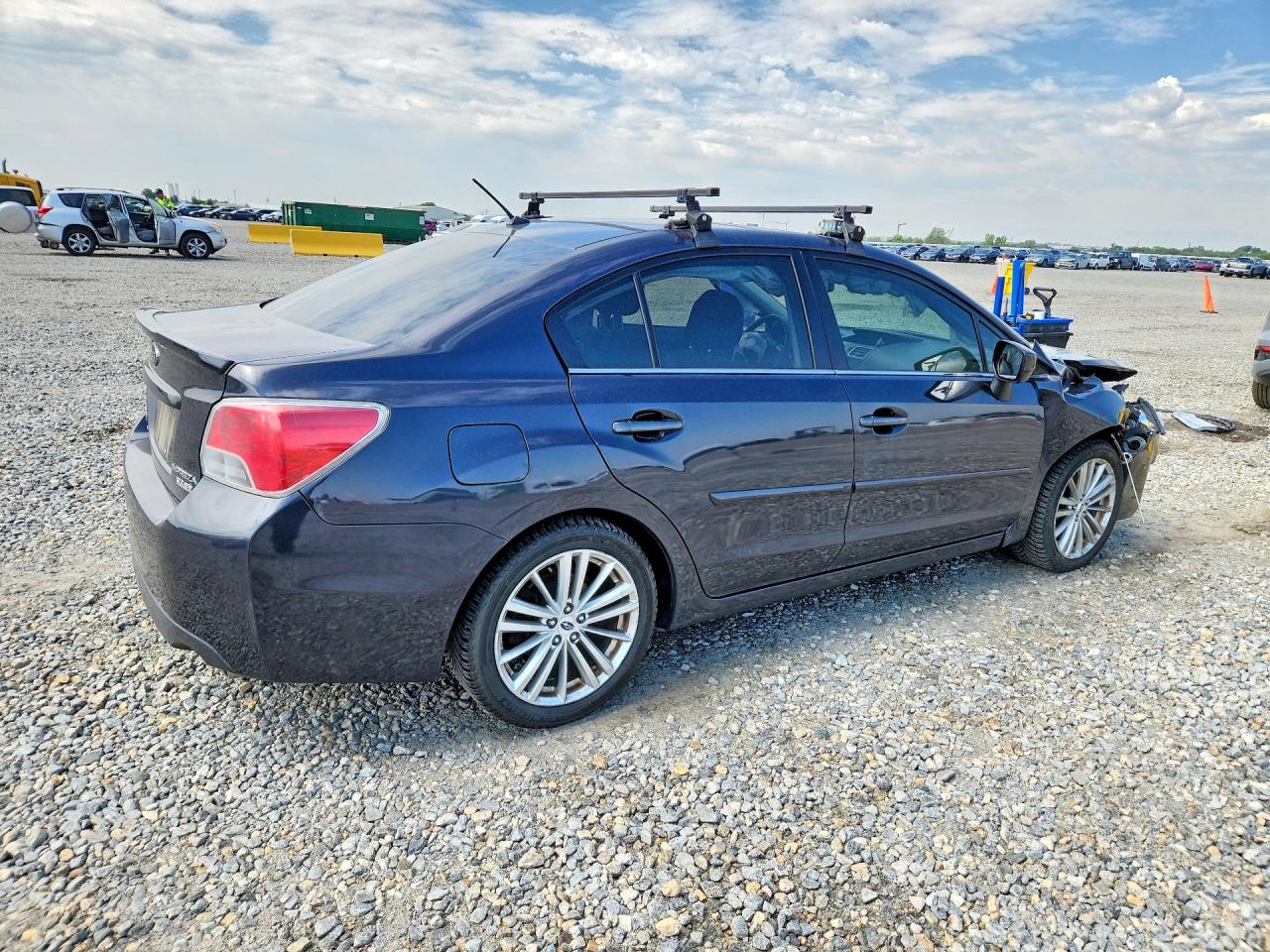 2015 Subaru Impreza Premium Plus Черный vin: JF1GJAK68FH007023