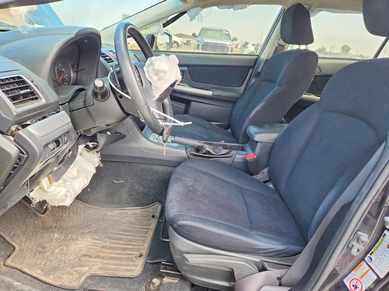 2015 Subaru Impreza Premium Plus Черный vin: JF1GJAK68FH007023