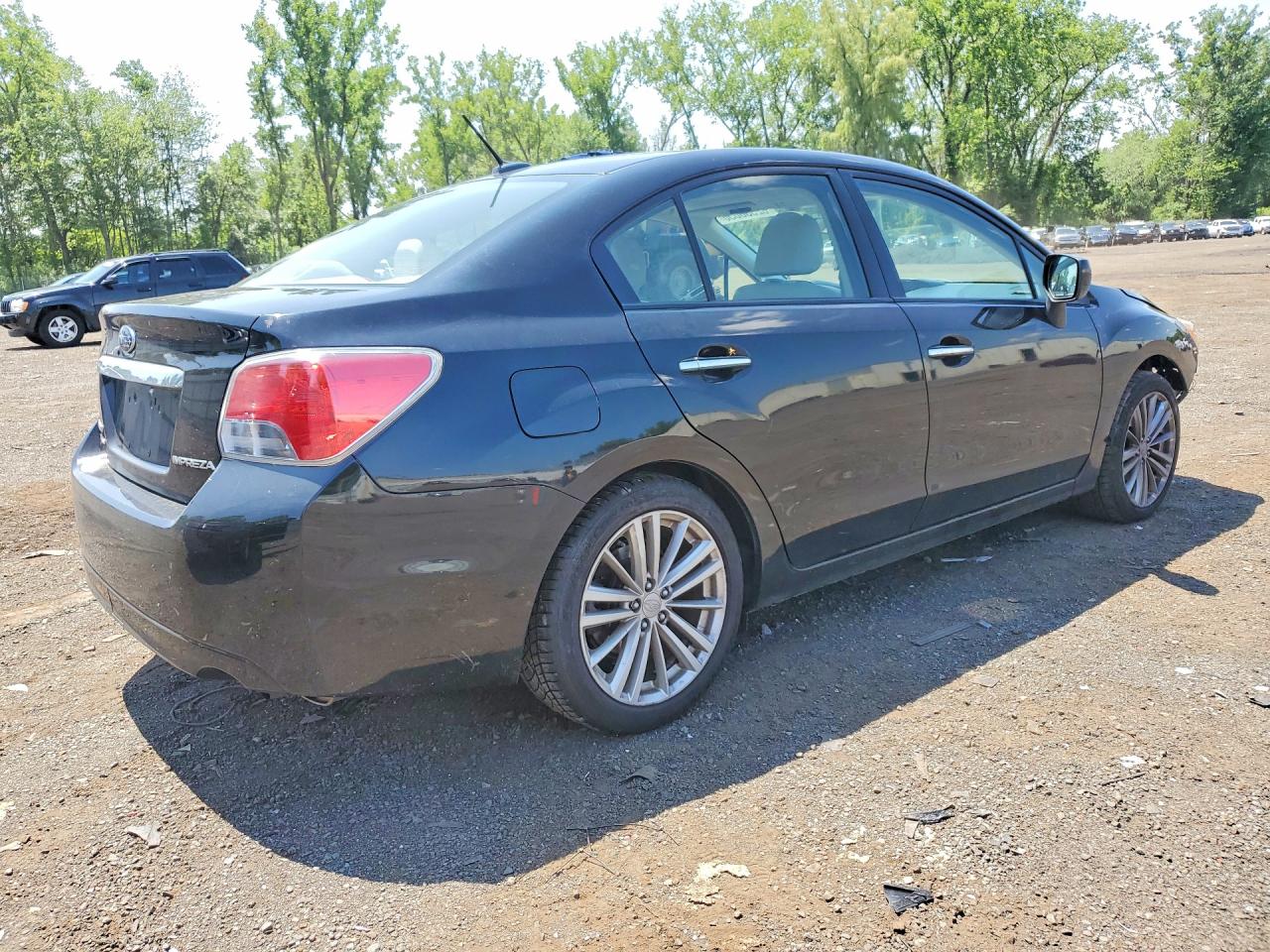 2012 Subaru Impreza Limited Black vin: JF1GJAK6XCH002014