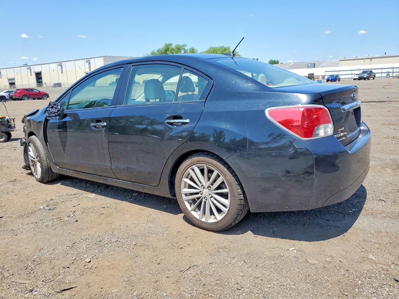 2012 Subaru Impreza Limited Black vin: JF1GJAK6XCH002014