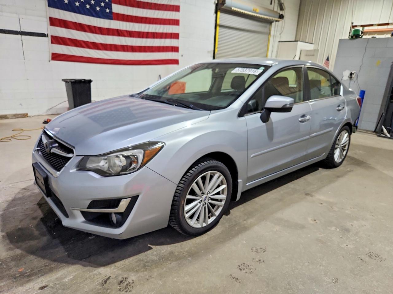 2015 Subaru Impreza Limited Silver vin: JF1GJAM65FH018333