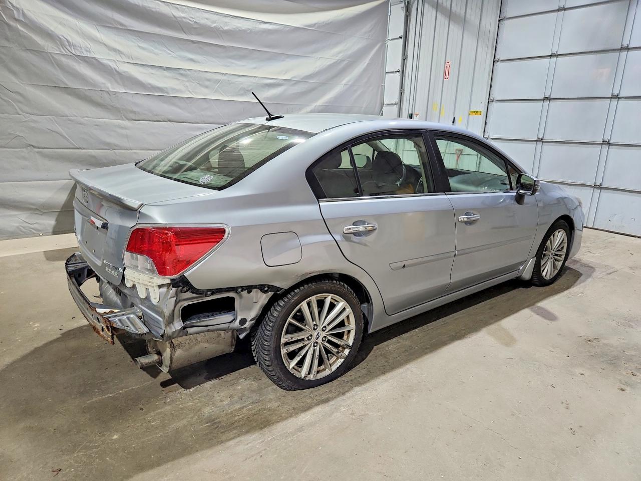 2015 Subaru Impreza Limited Silver vin: JF1GJAM65FH018333