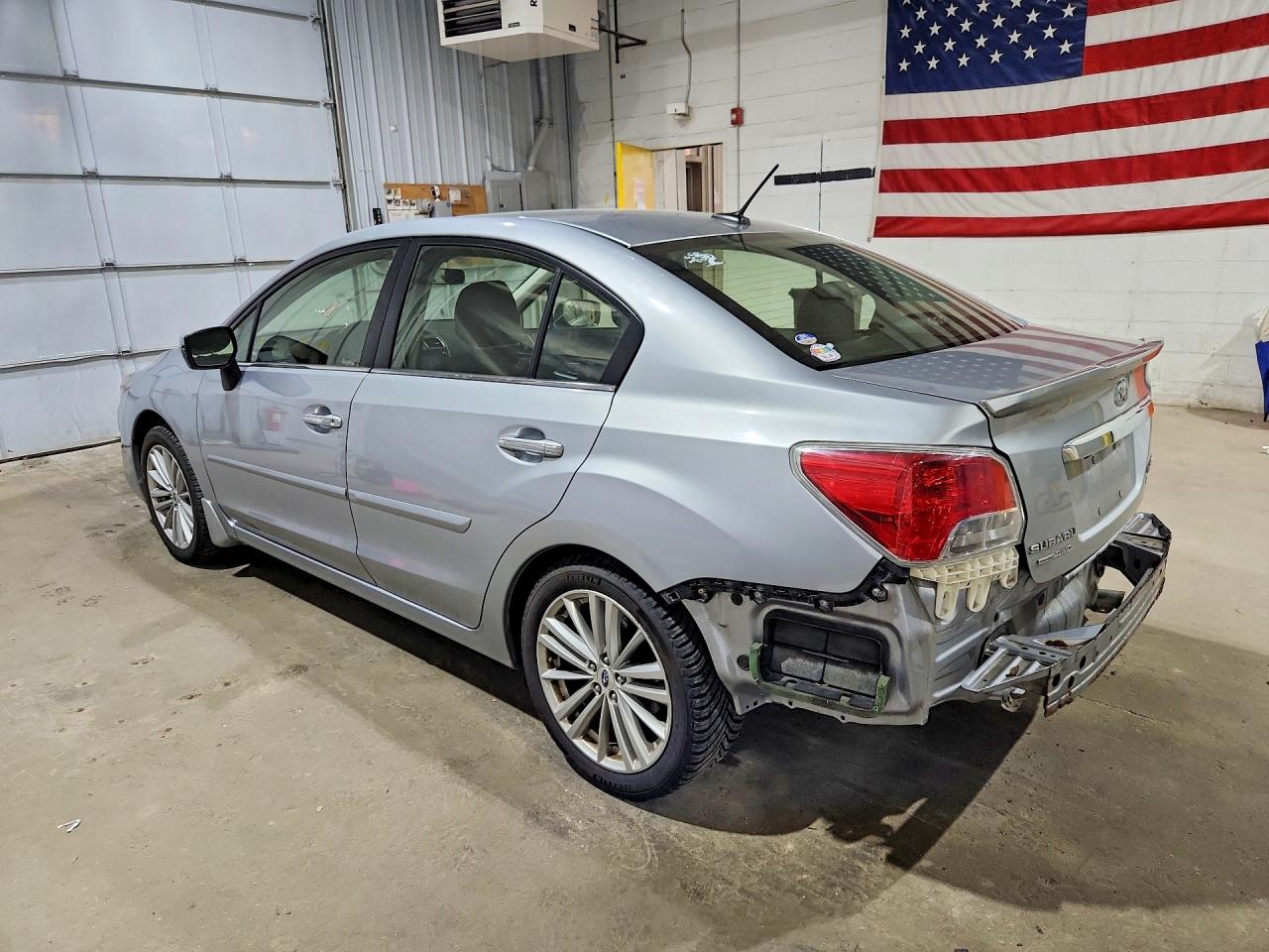 2015 Subaru Impreza Limited Silver vin: JF1GJAM65FH018333