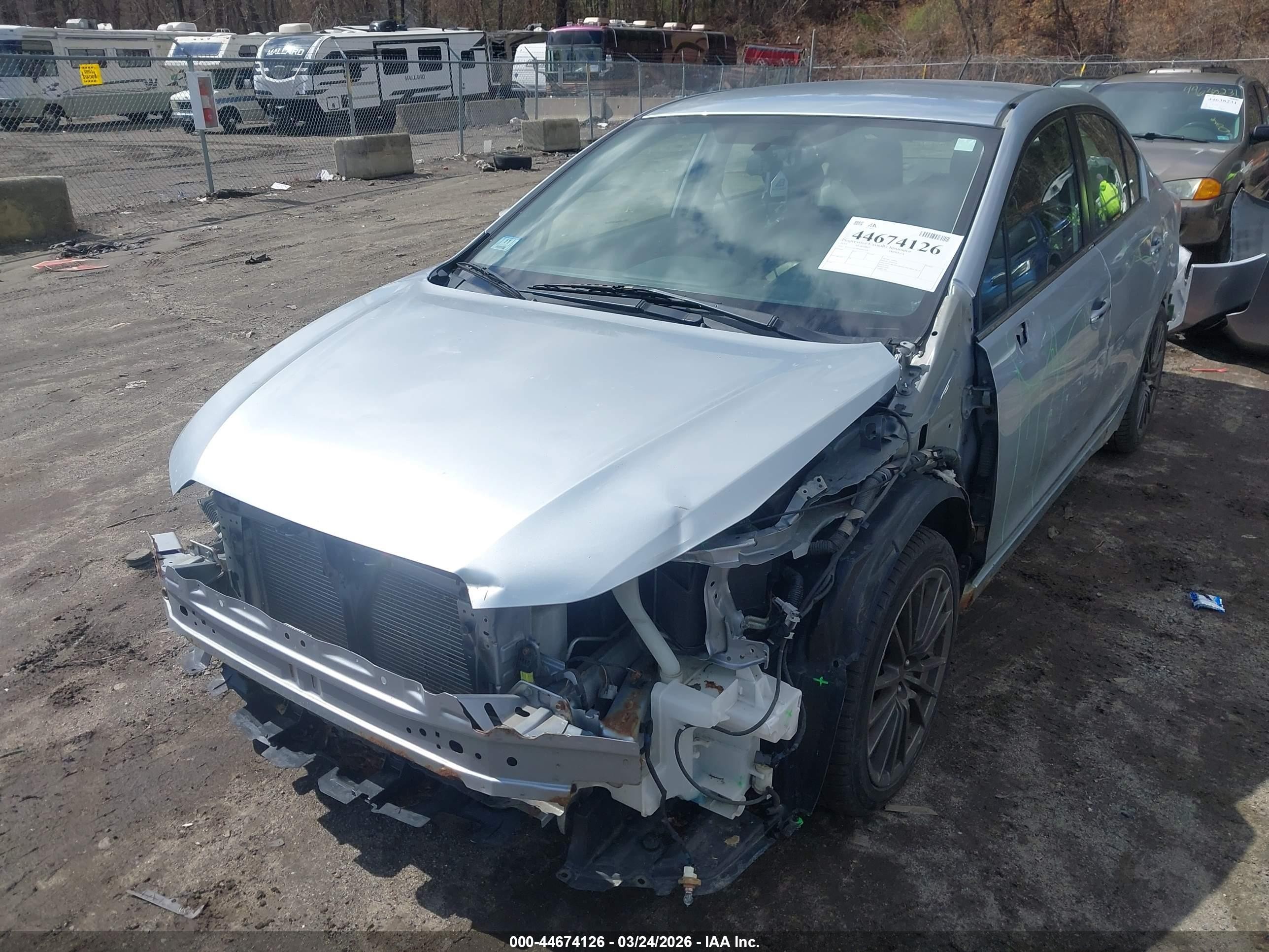 2015 Subaru Impreza 2.0i Limited Silver vin: JF1GJAM69FH005519