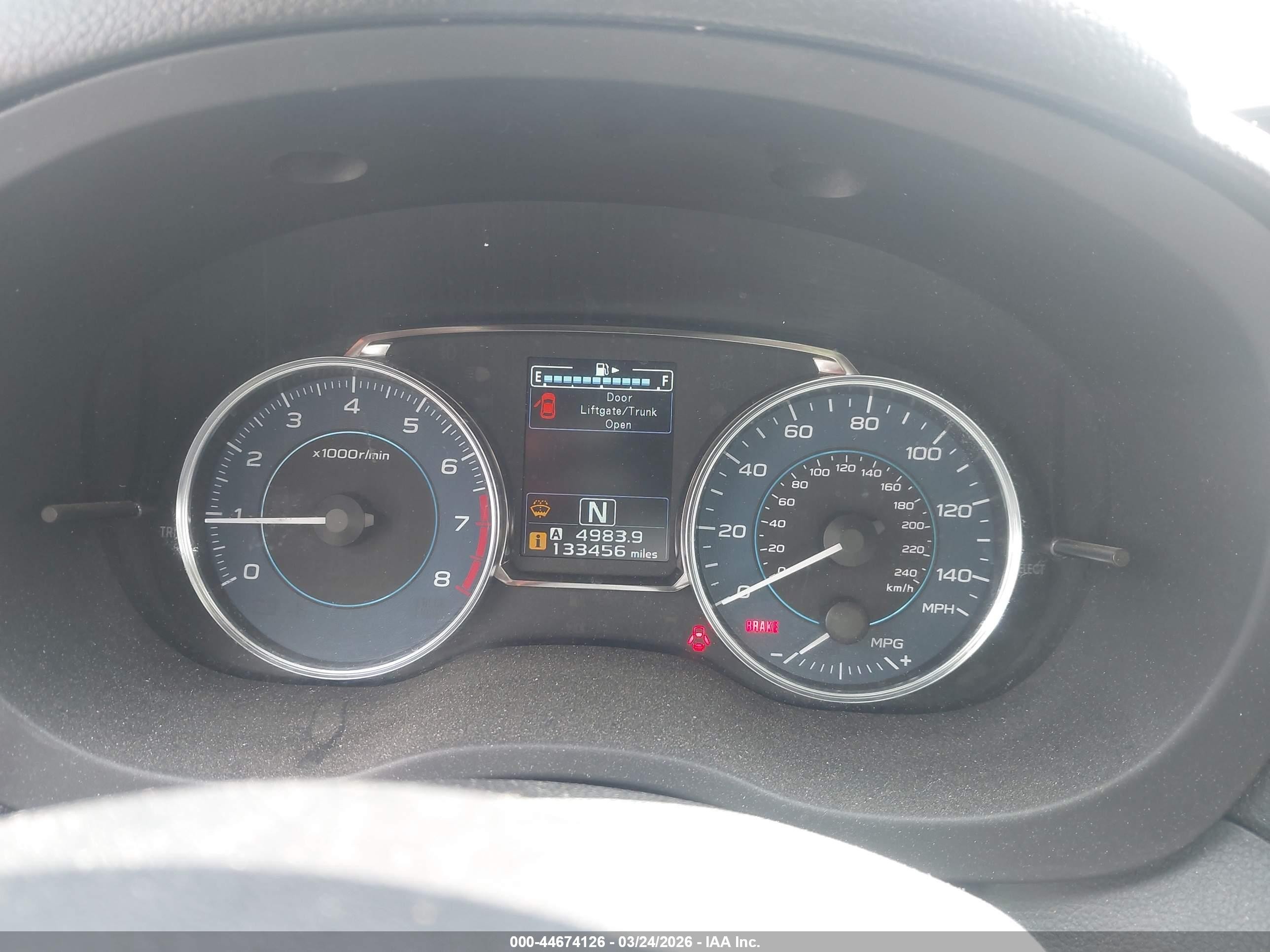 2015 Subaru Impreza 2.0i Limited Silver vin: JF1GJAM69FH005519