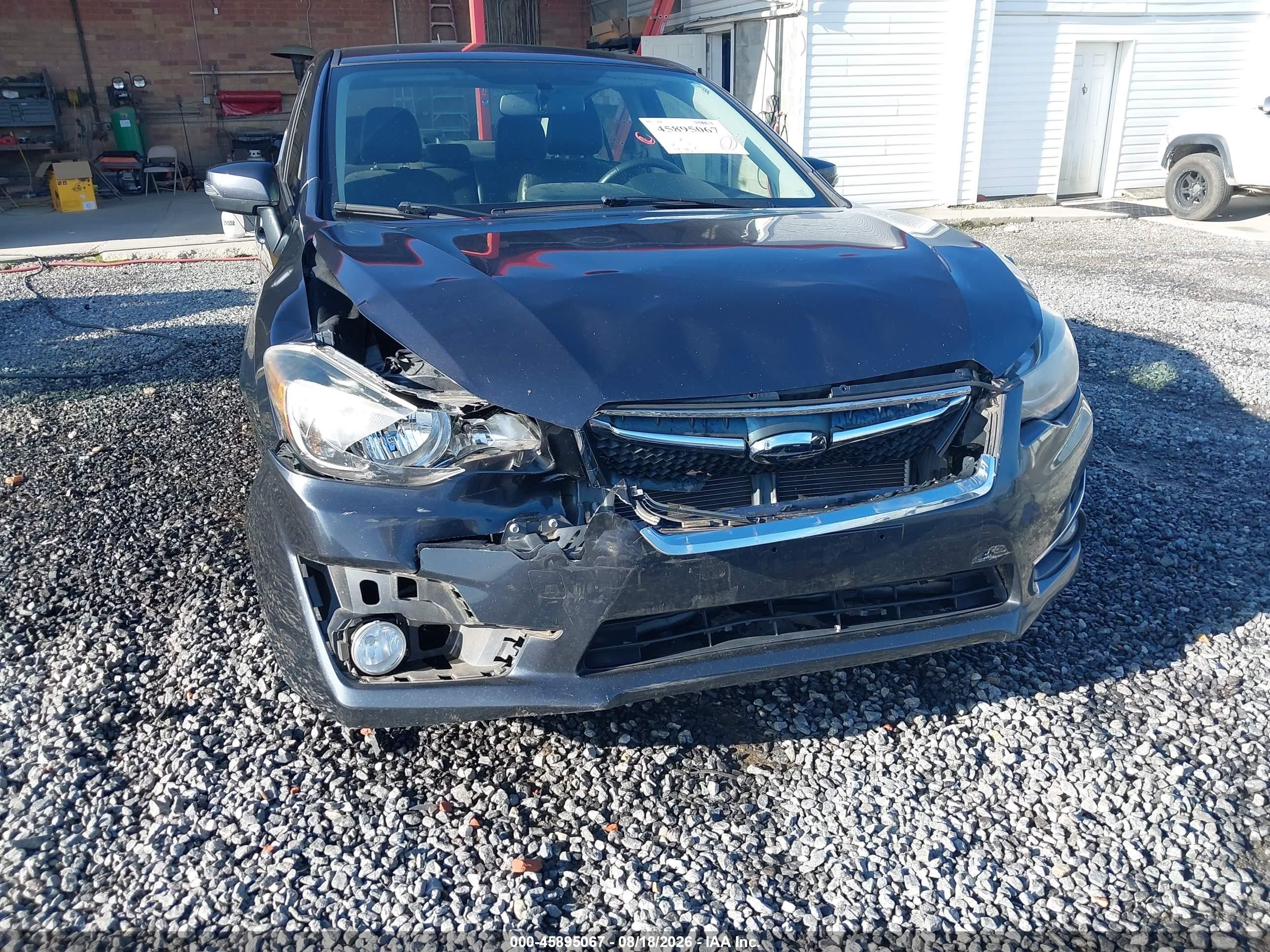 2015 Subaru Impreza 2.0i Limited Gray vin: JF1GJAM69FH022689