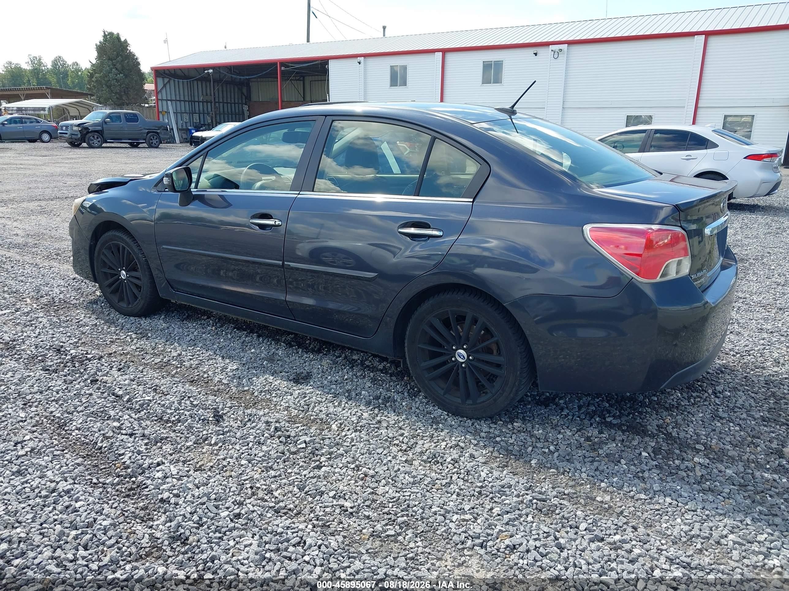 2015 Subaru Impreza 2.0i Limited Gray vin: JF1GJAM69FH022689