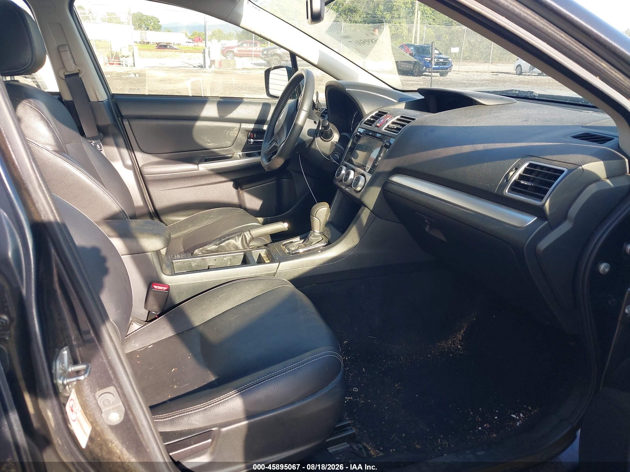 2015 Subaru Impreza 2.0i Limited Gray vin: JF1GJAM69FH022689