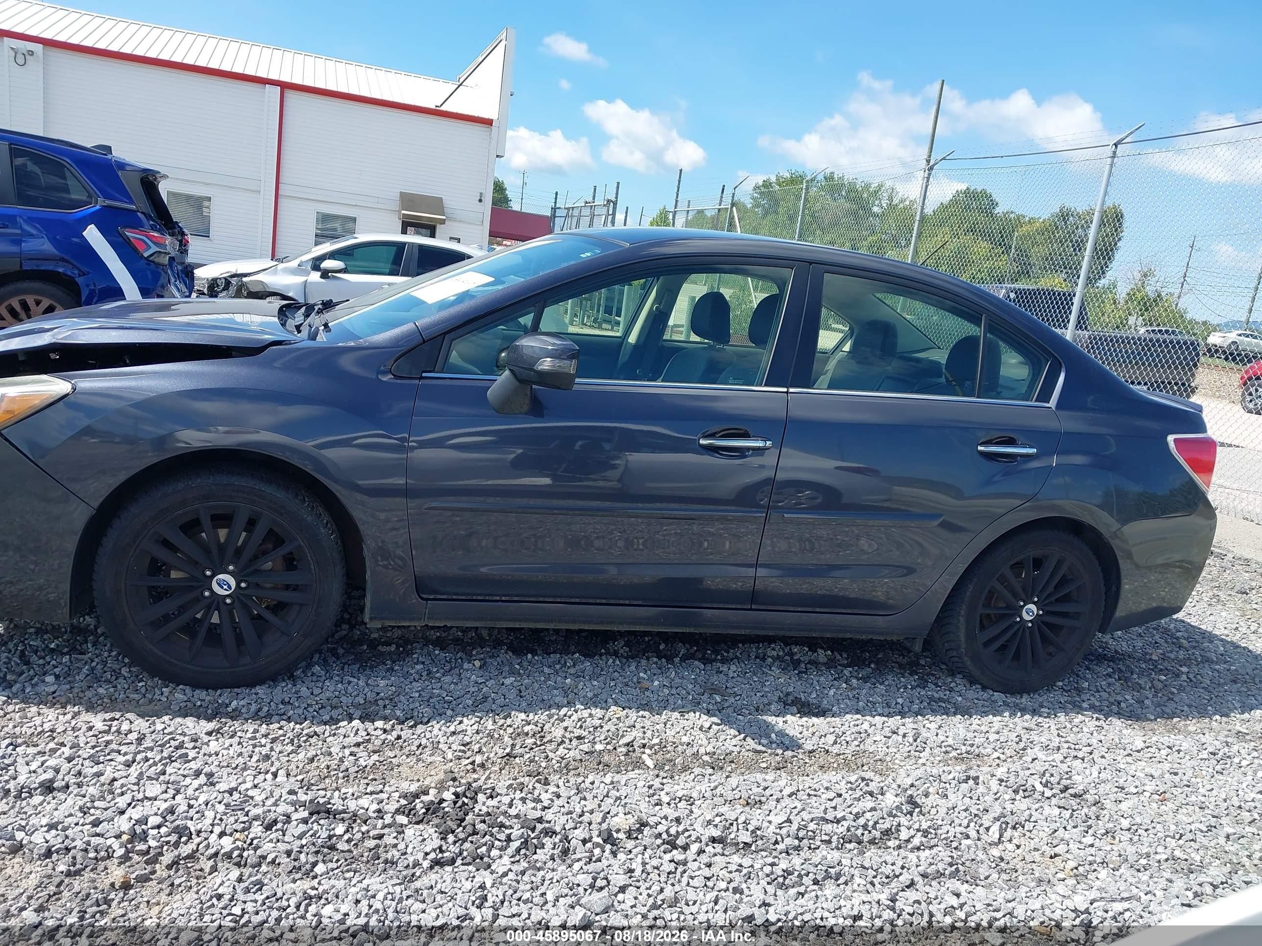 2015 Subaru Impreza 2.0i Limited Gray vin: JF1GJAM69FH022689