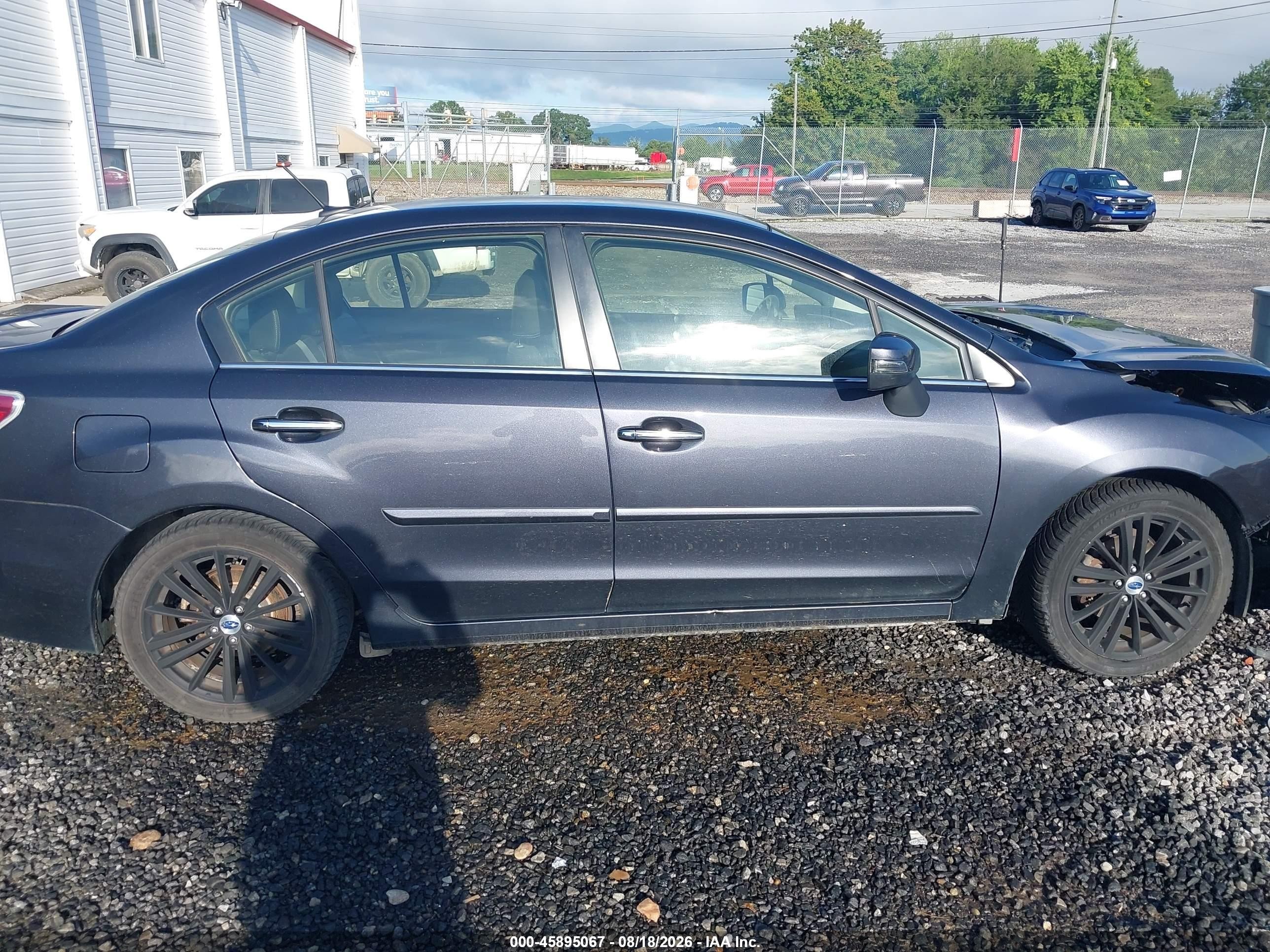 2015 Subaru Impreza 2.0i Limited Gray vin: JF1GJAM69FH022689