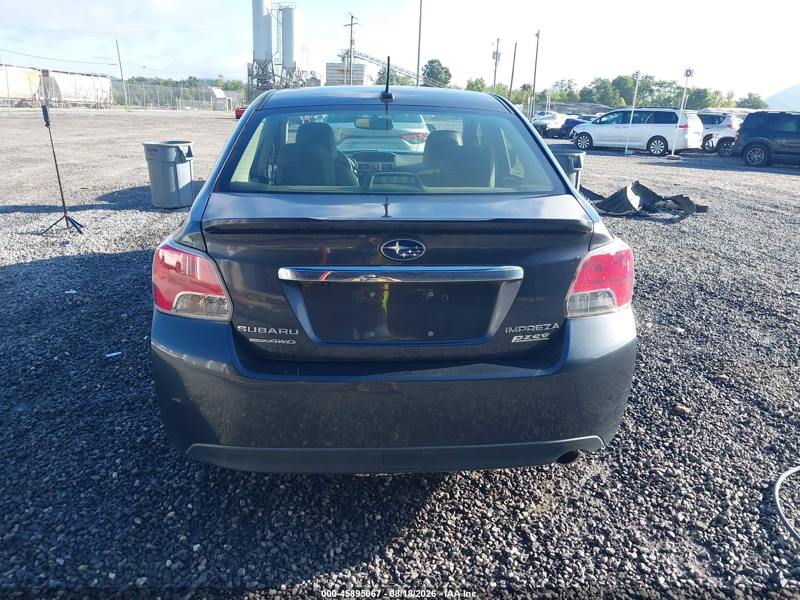 2015 Subaru Impreza 2.0i Limited Gray vin: JF1GJAM69FH022689