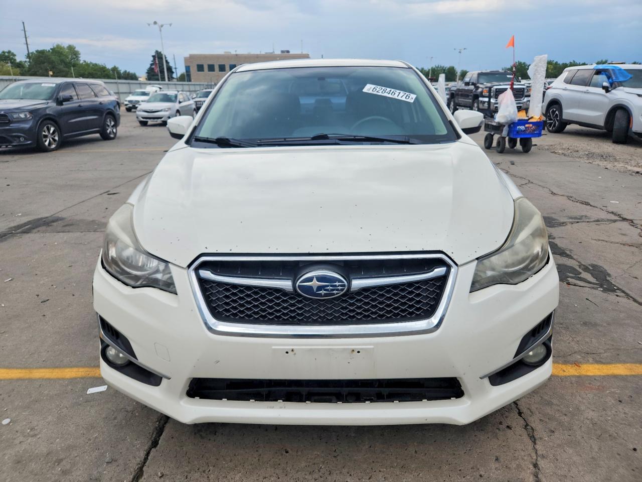 2015 Subaru Impreza Limited White vin: JF1GJAN63FH019303