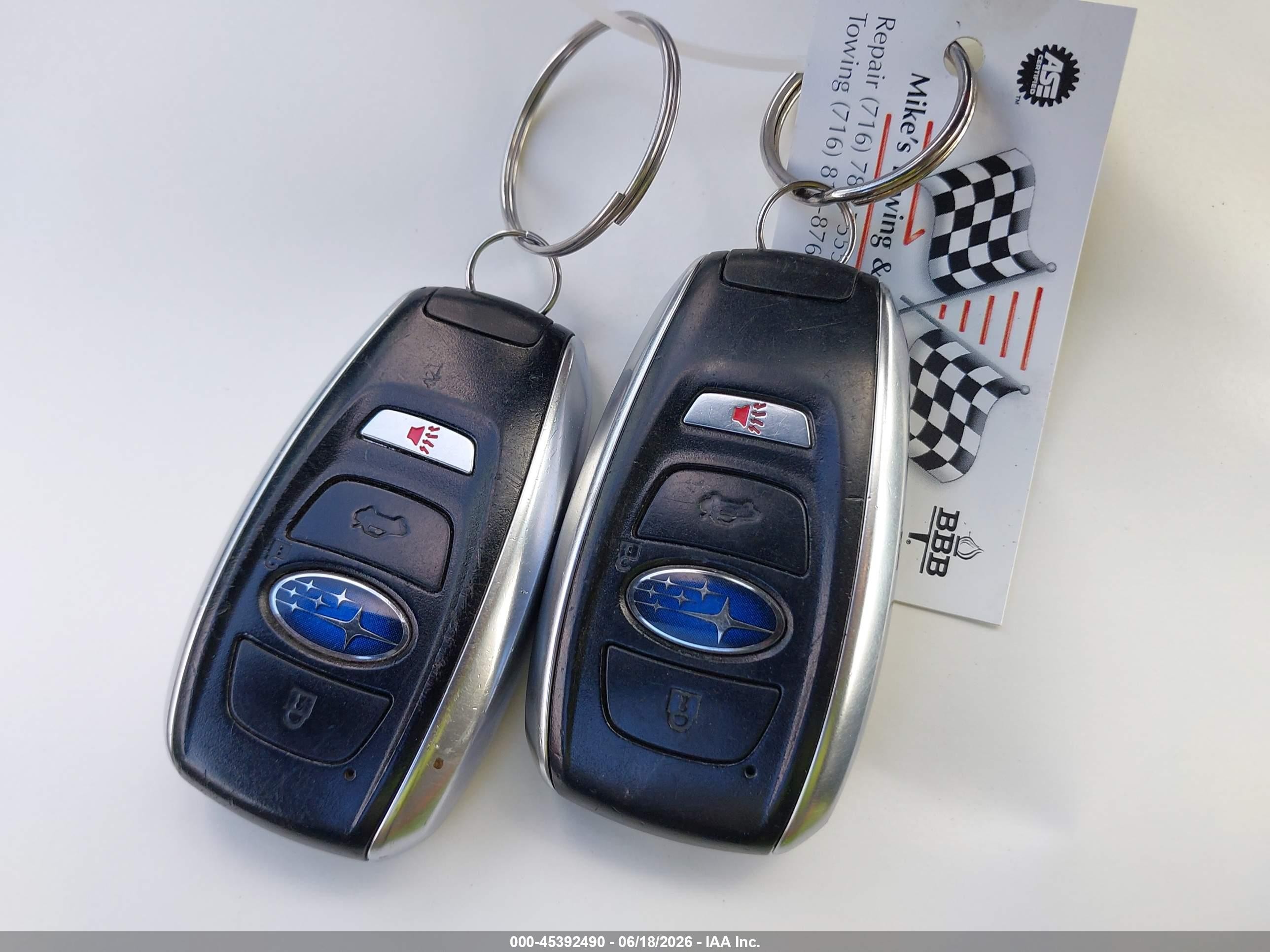 2015 Subaru Impreza 2.0i Limited Красный vin: JF1GJAN64FH017947