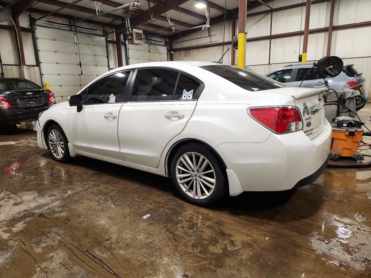 2015 Subaru Impreza Sport Limited White vin: JF1GJAS61FH010958