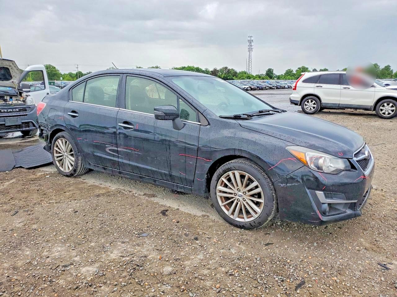 2015 Subaru Impreza Sport Limited Black vin: JF1GJAS63FH024277