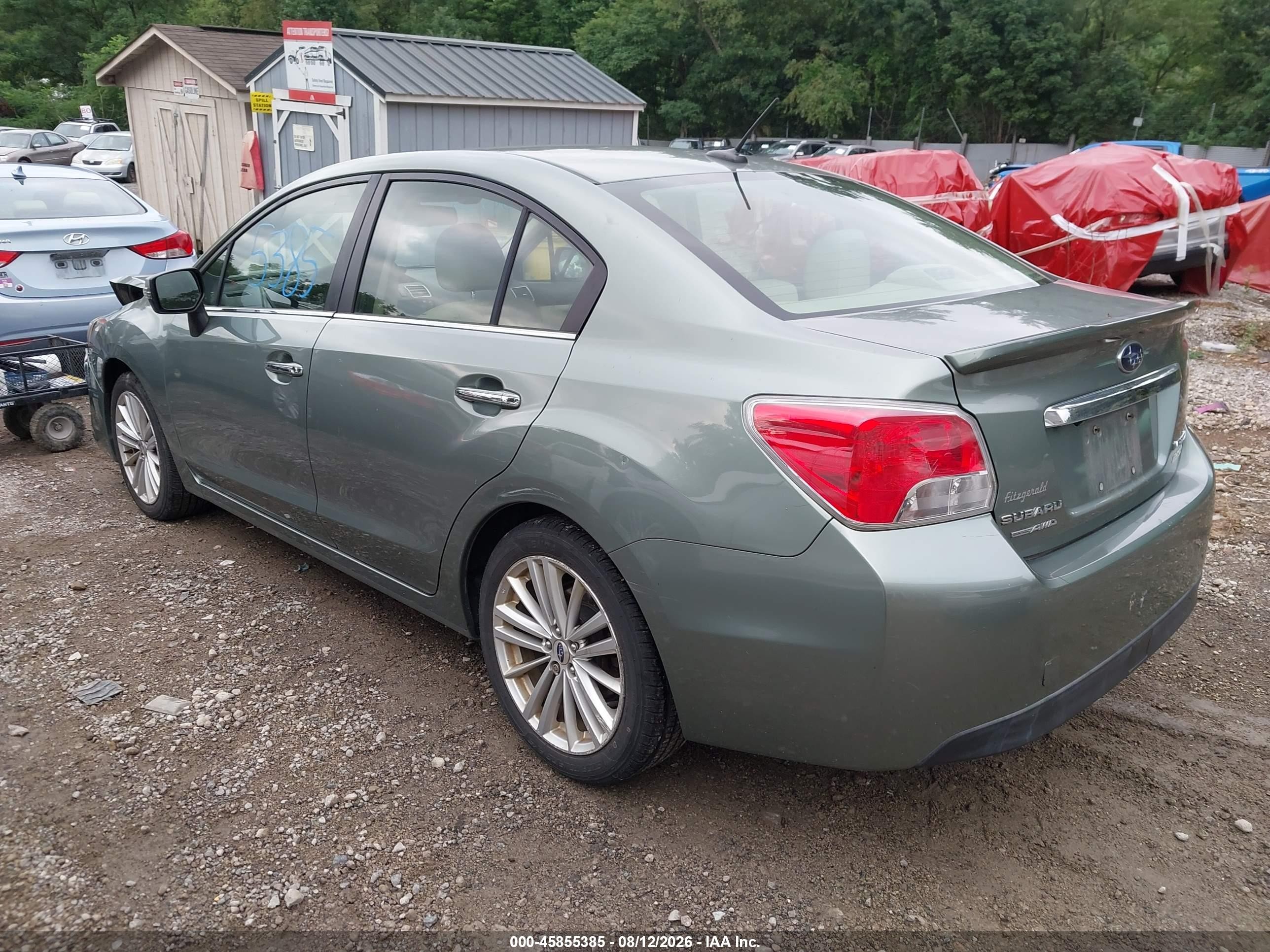 2015 Subaru Impreza 2.0i Limited Brown vin: JF1GJAS65FH014642