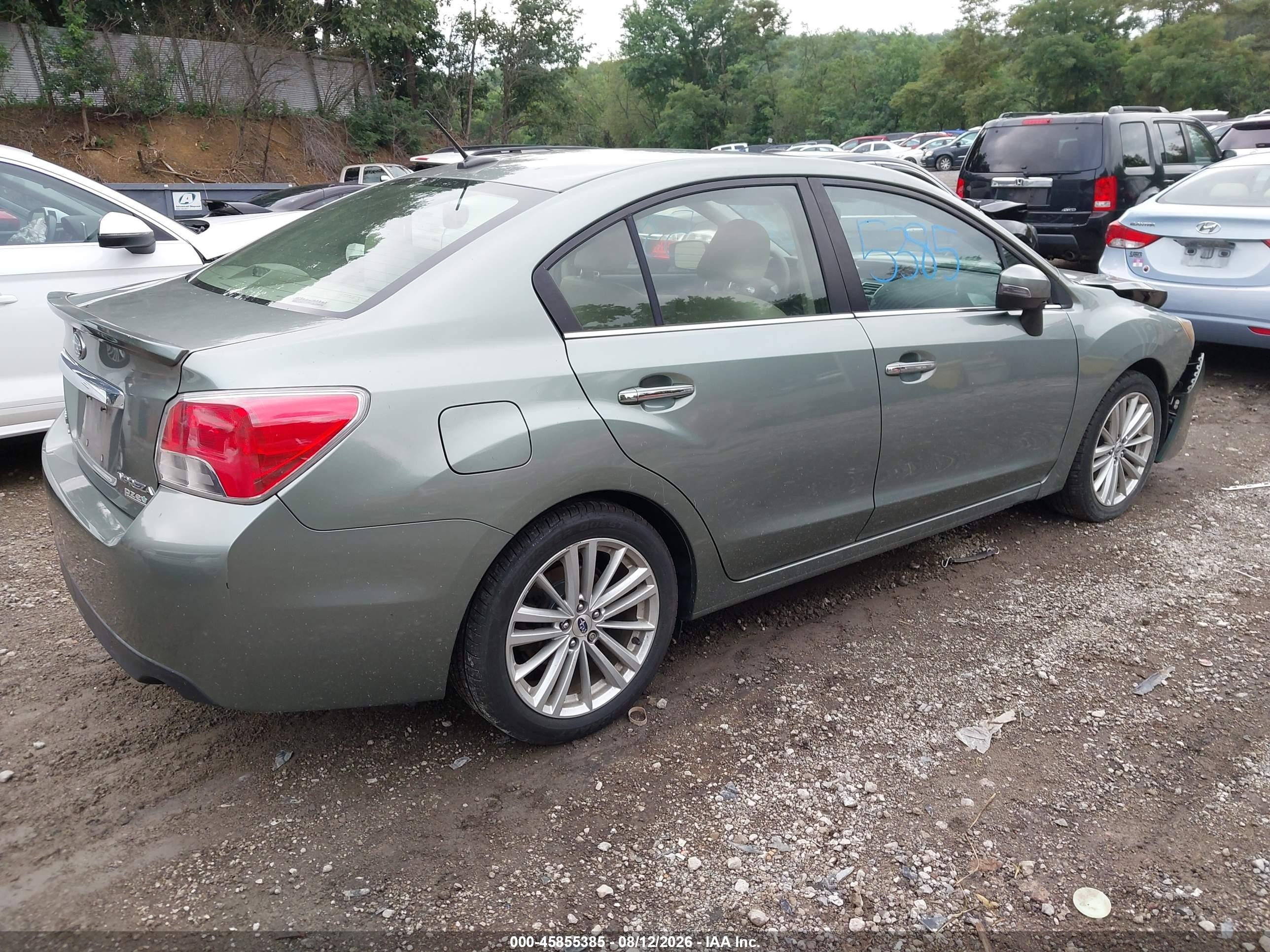 2015 Subaru Impreza 2.0i Limited Brown vin: JF1GJAS65FH014642