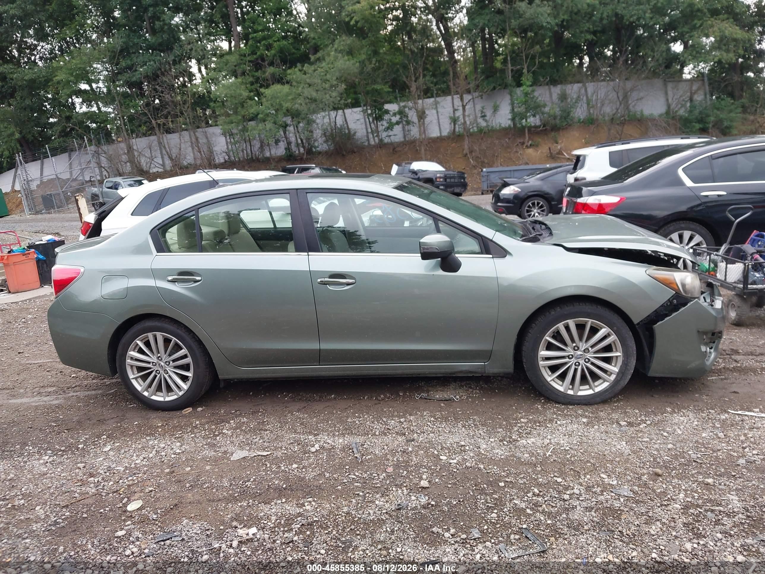 2015 Subaru Impreza 2.0i Limited Brown vin: JF1GJAS65FH014642