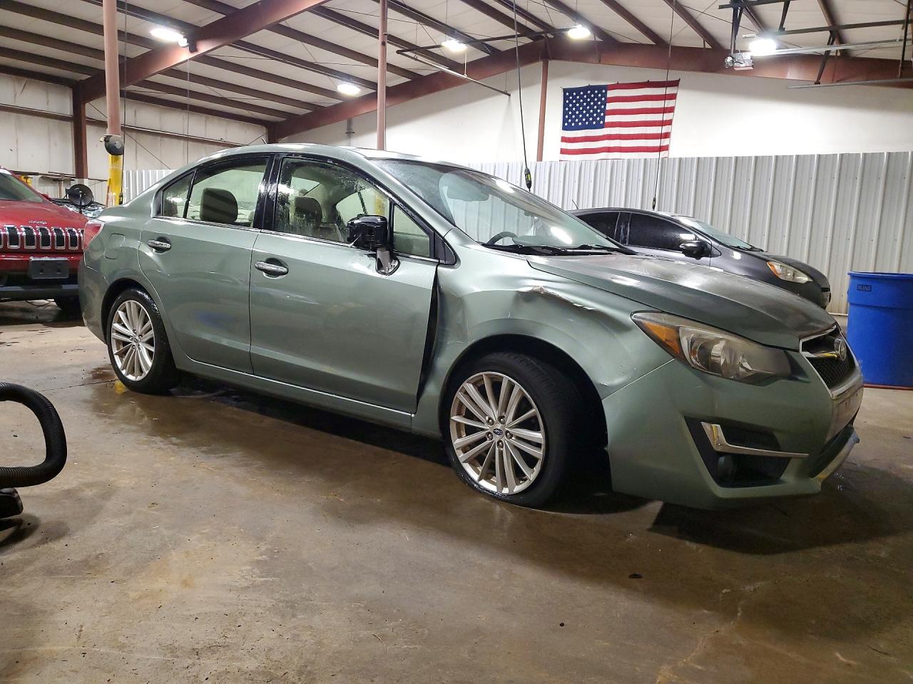2015 Subaru Impreza Sport Limited Green vin: JF1GJAS66FH006078