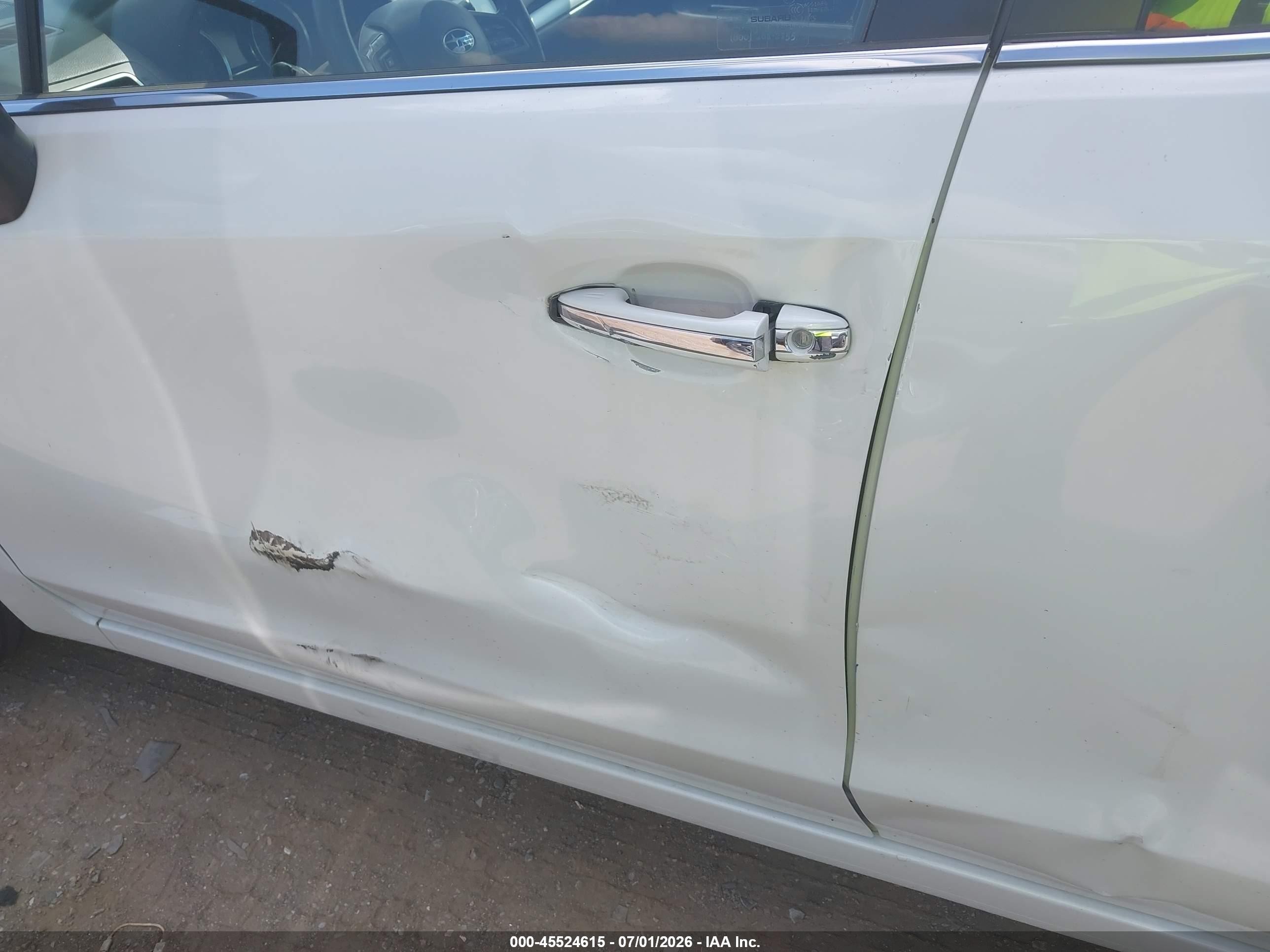 2015 Subaru Impreza 2.0i Limited White vin: JF1GJAS67FH013248