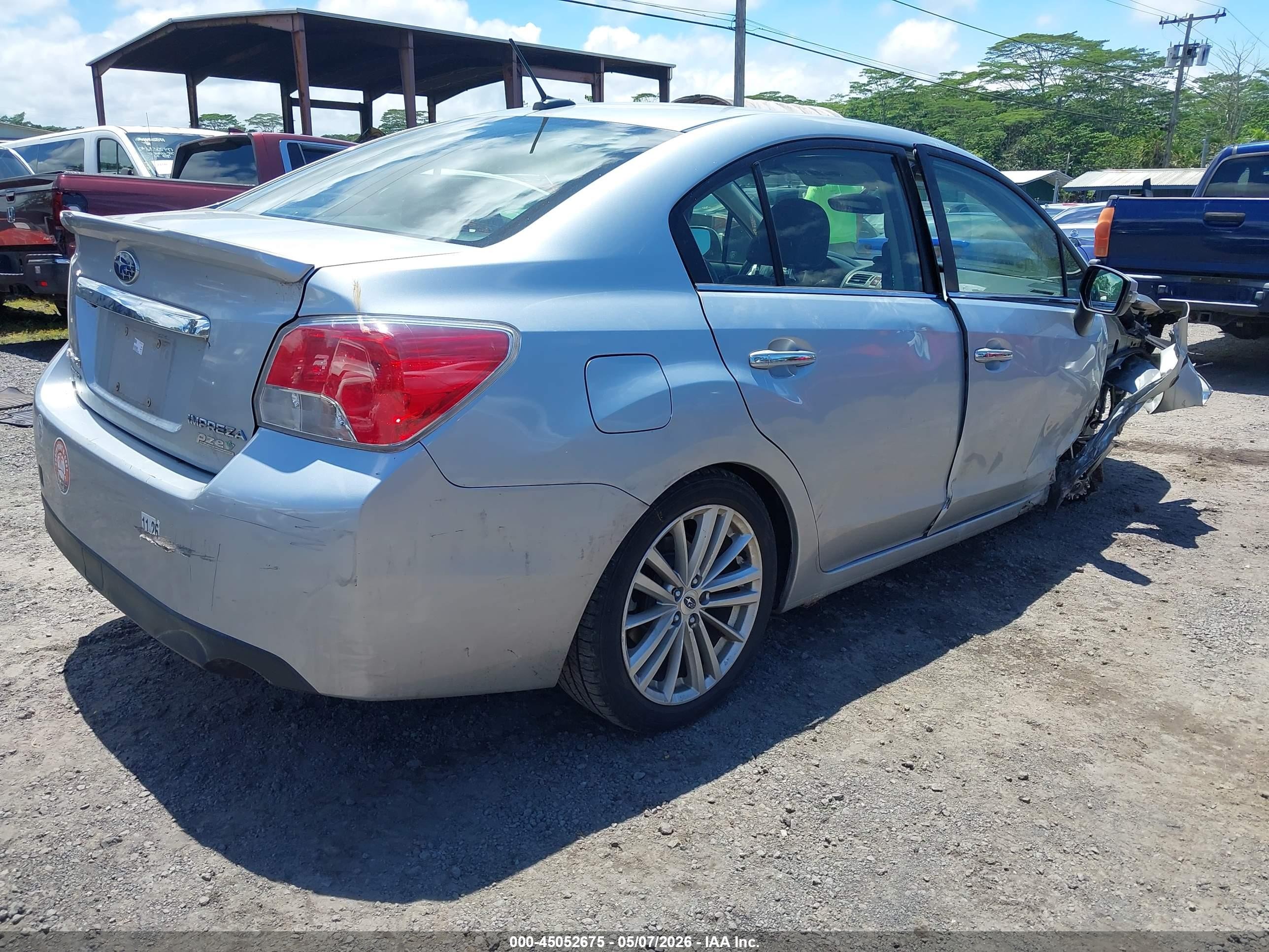 2015 Subaru Impreza 2.0i Limited Silver vin: JF1GJAS68FH007359