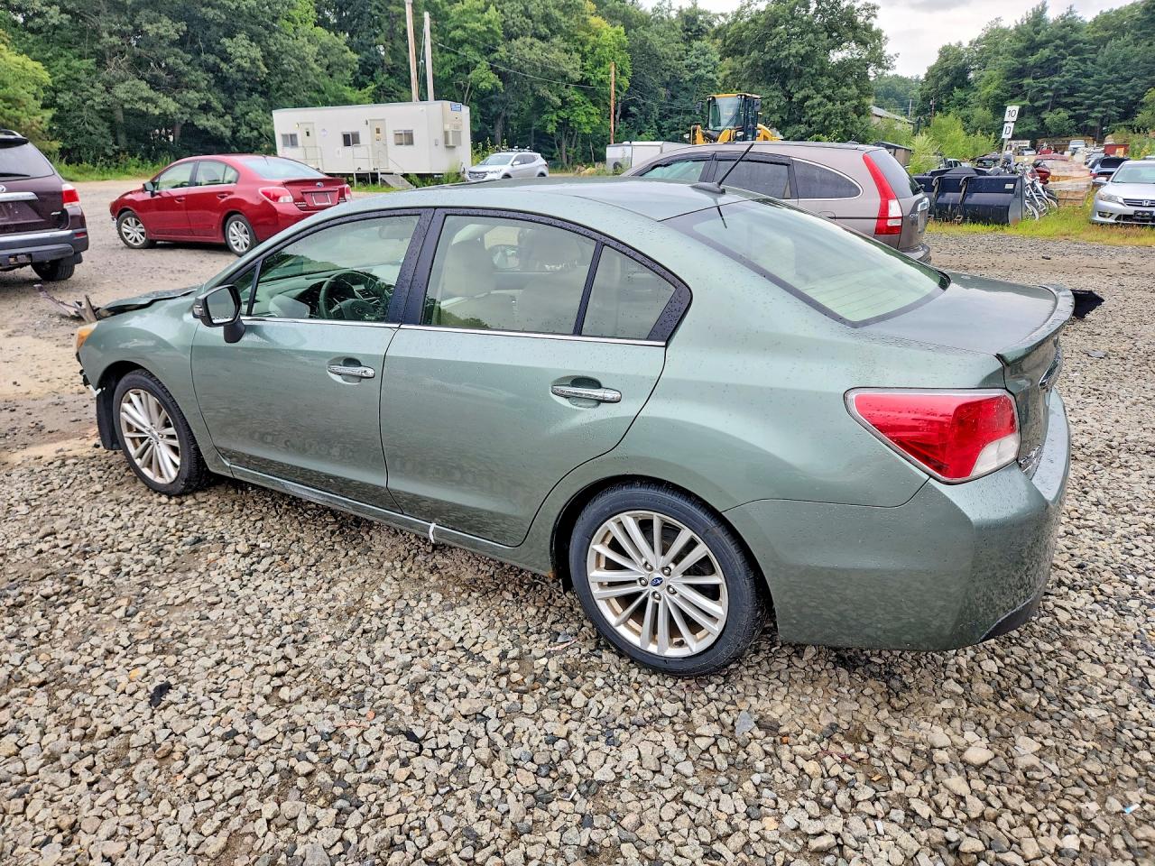 2015 Subaru Impreza Sport Limited Green vin: JF1GJAS68FH023707