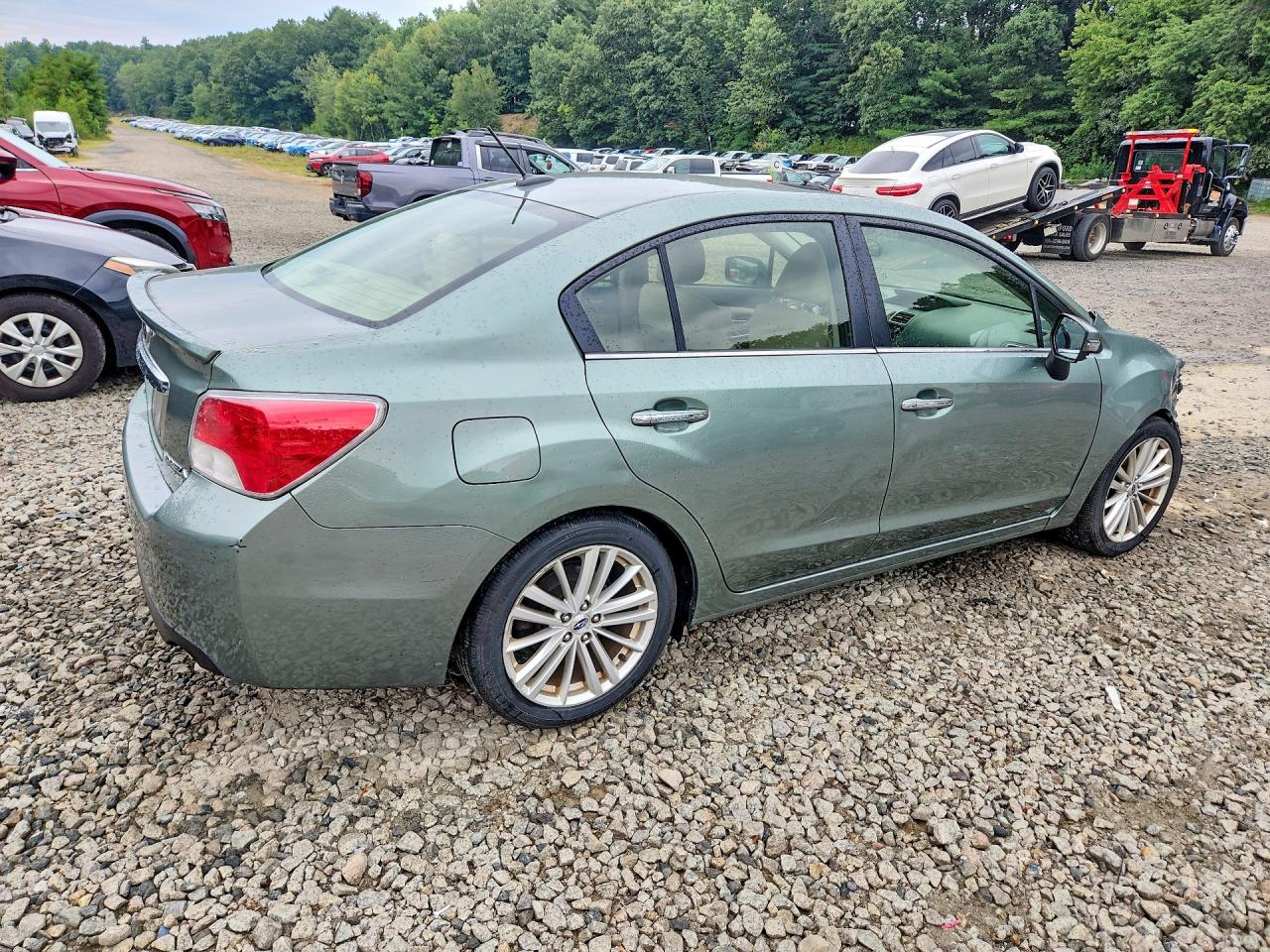 2015 Subaru Impreza Sport Limited Green vin: JF1GJAS68FH023707