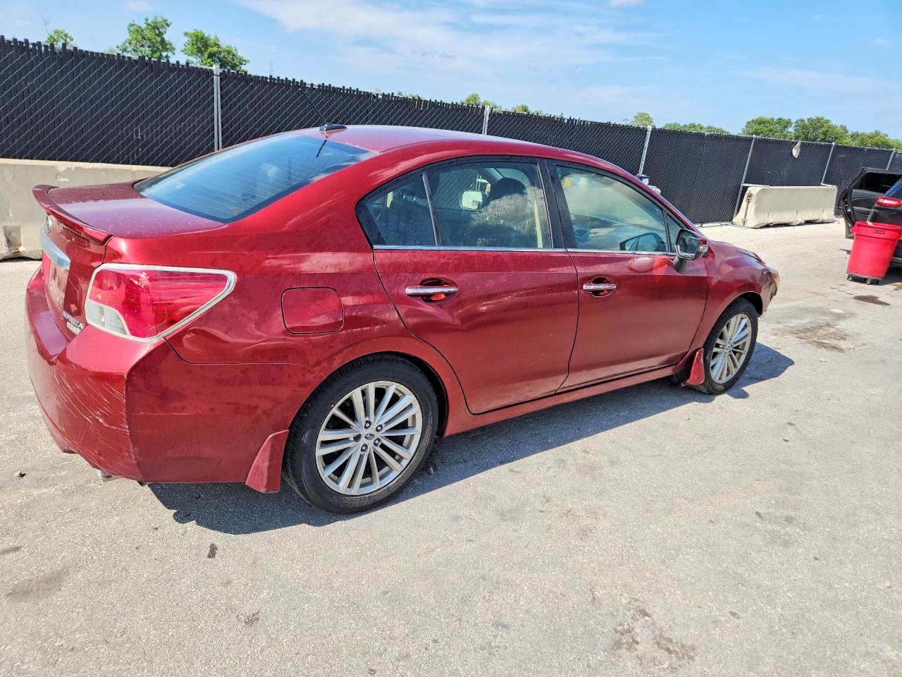 2015 Subaru Impreza Sport Limited Red vin: JF1GJAS68FH024629