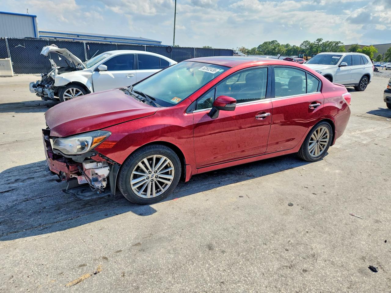 2015 Subaru Impreza Sport Limited Red vin: JF1GJAS68FH024629