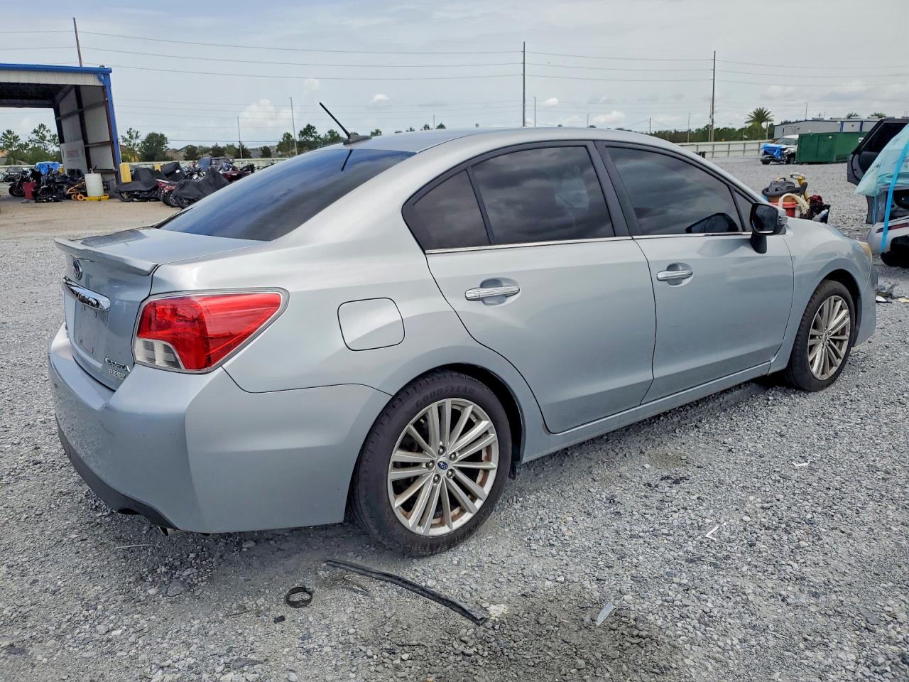2015 Subaru Impreza Sport Limited Silver vin: JF1GJAS69FH014479