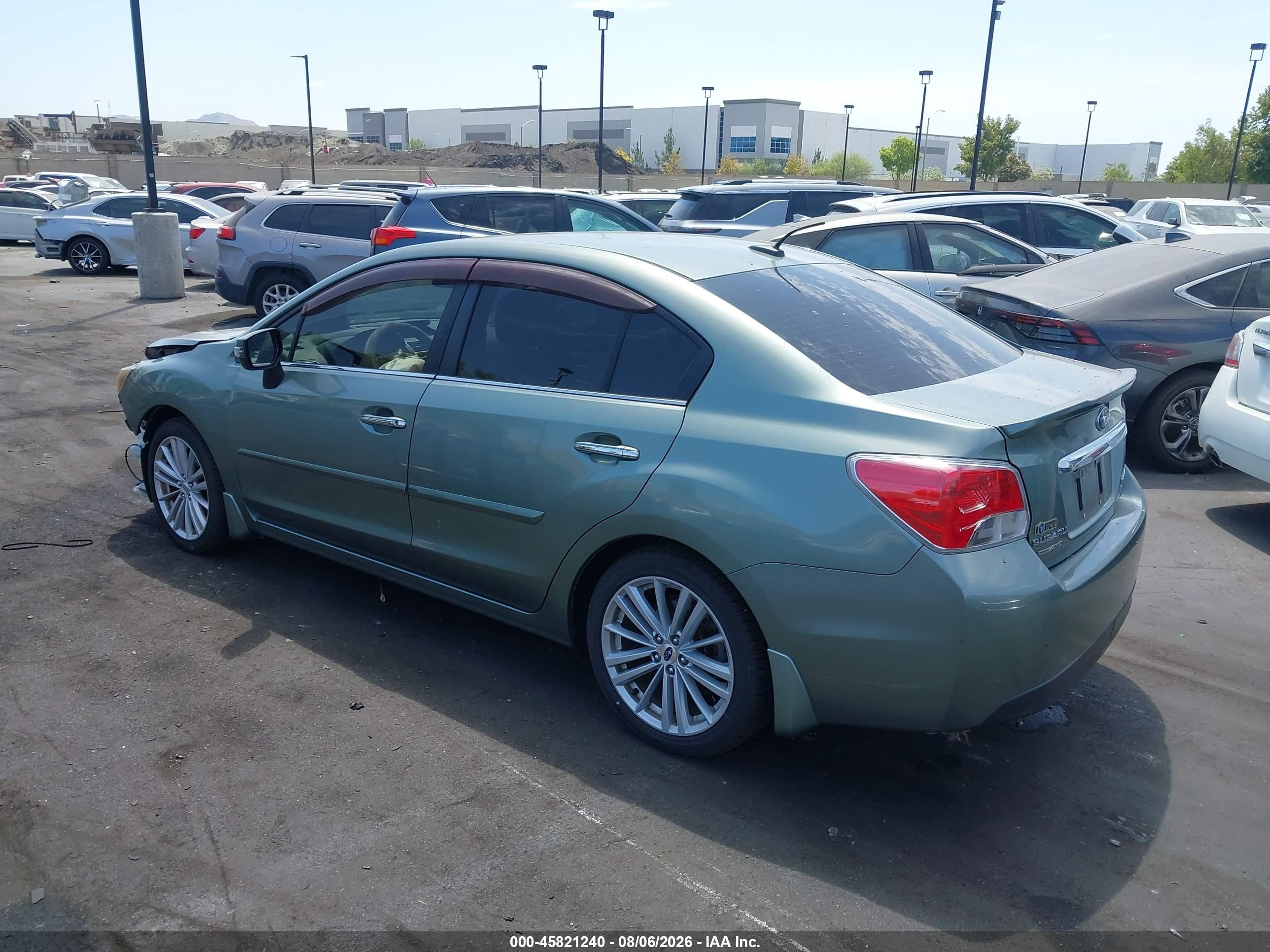 2015 Subaru Impreza 2.0i Limited Green vin: JF1GJAS6XFH024955