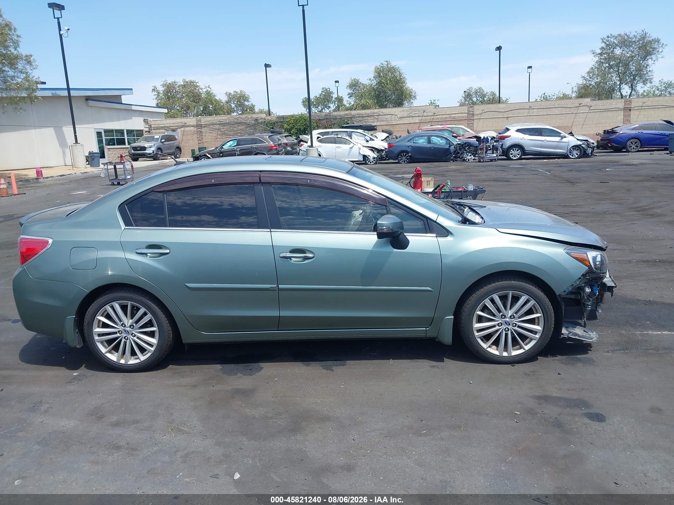 2015 Subaru Impreza 2.0i Limited Green vin: JF1GJAS6XFH024955