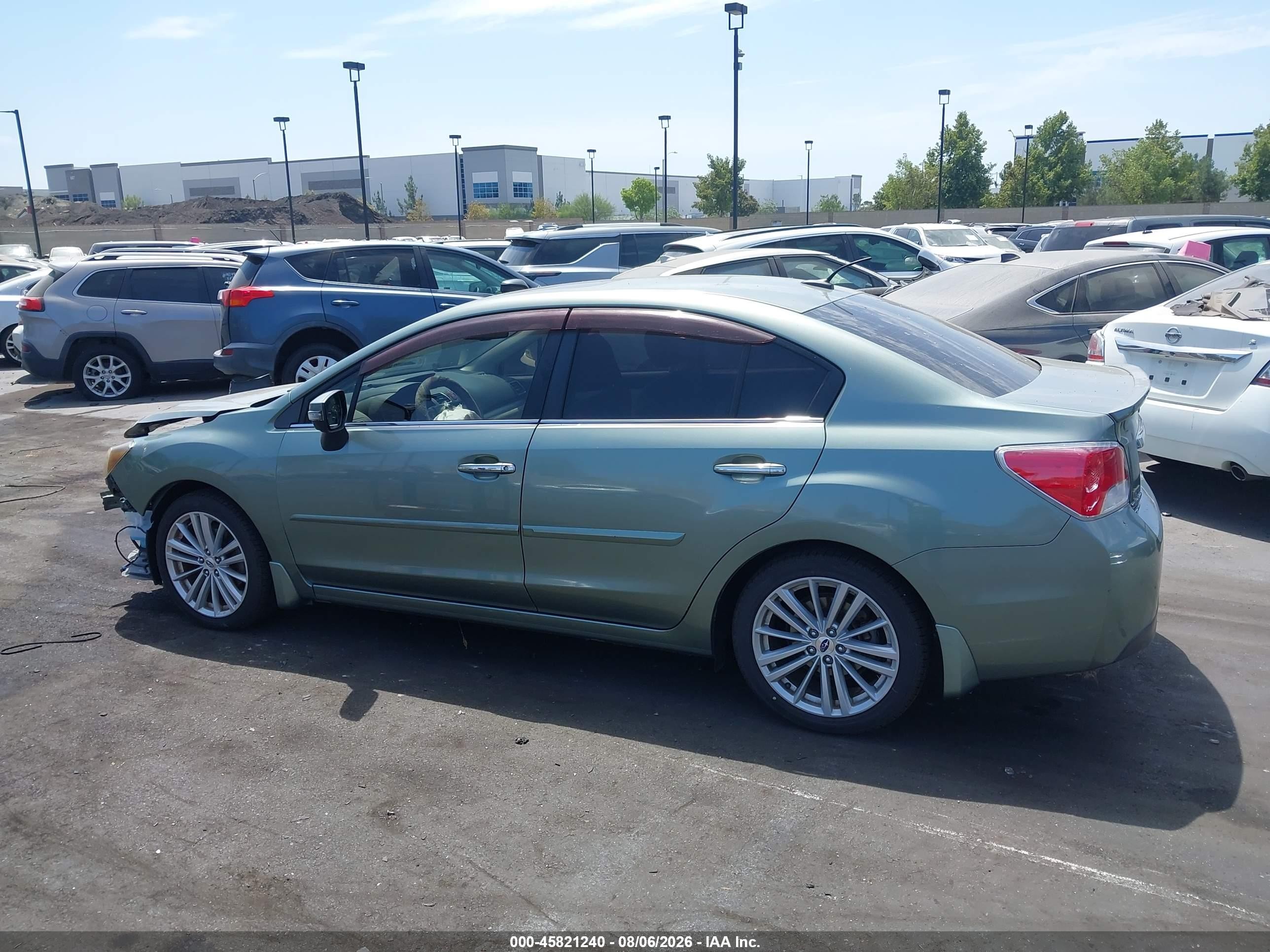 2015 Subaru Impreza 2.0i Limited Green vin: JF1GJAS6XFH024955
