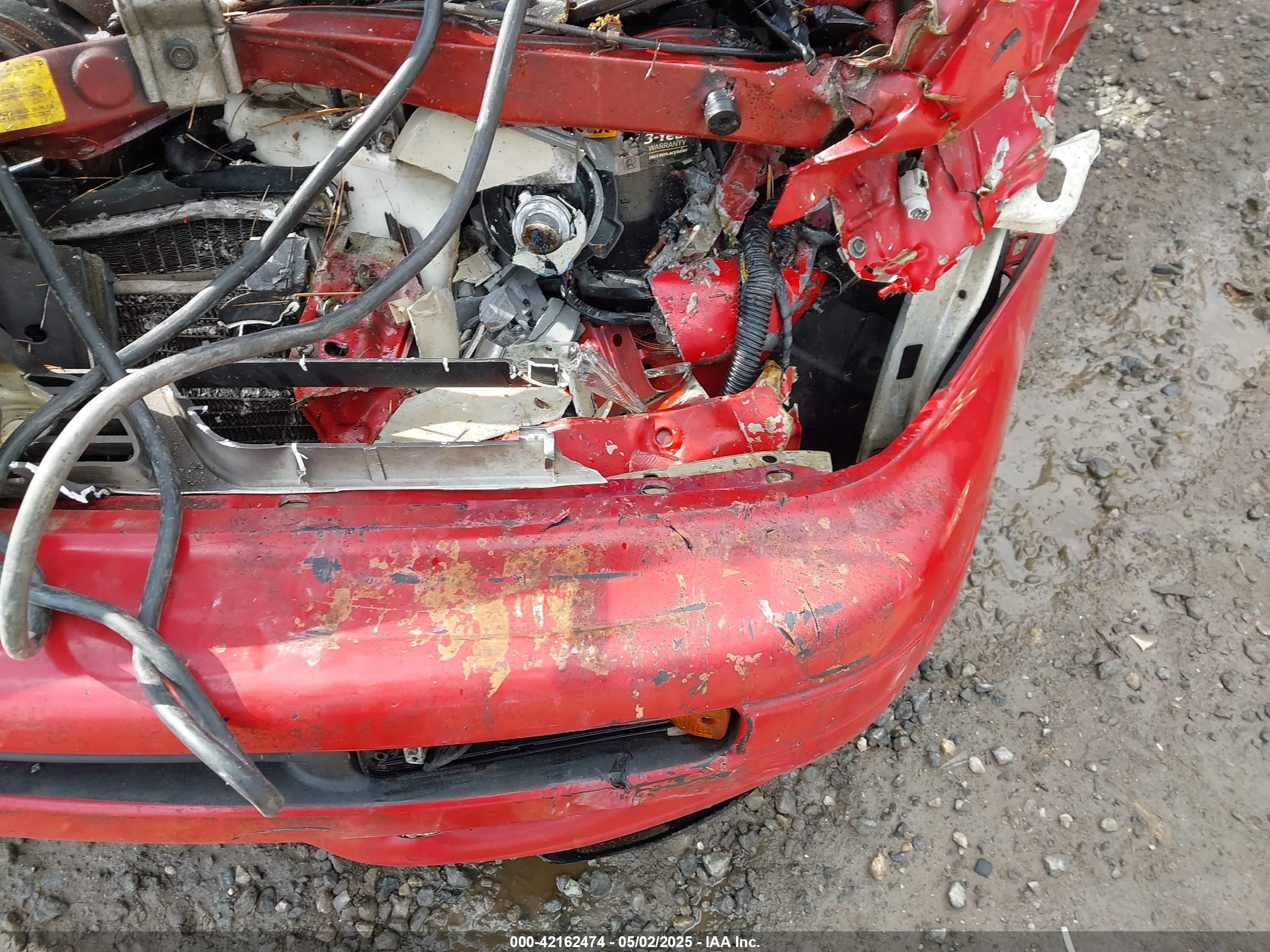 1995 Subaru Impreza L Красный vin: JF1GM6359SH412313