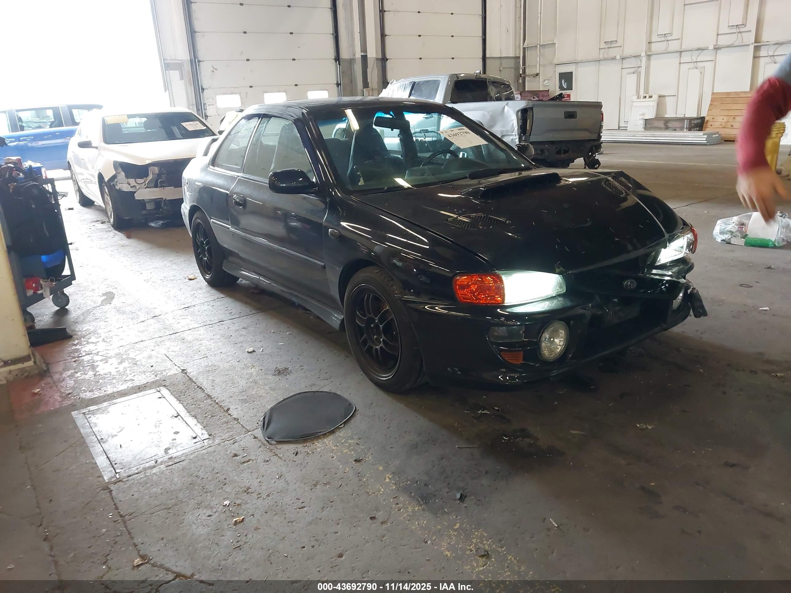 1998 Subaru Impreza 2.5rs Black vin: JF1GM6750WH402298