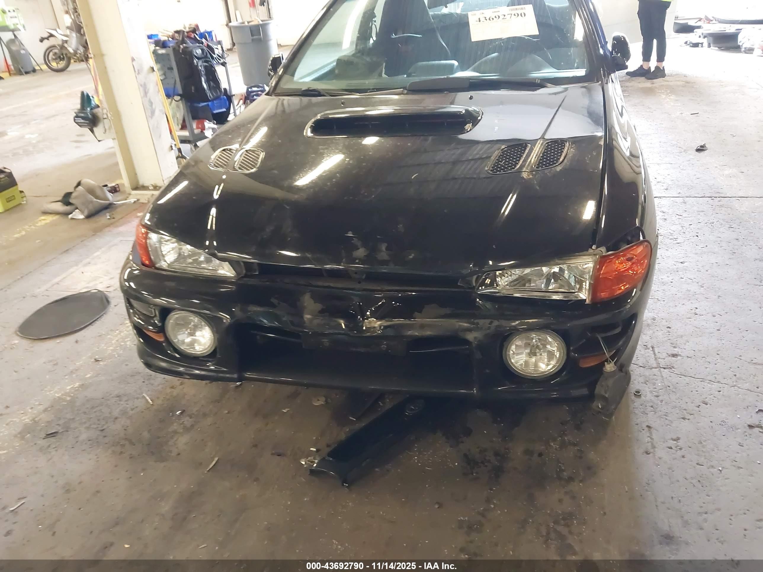 1998 Subaru Impreza 2.5rs Black vin: JF1GM6750WH402298
