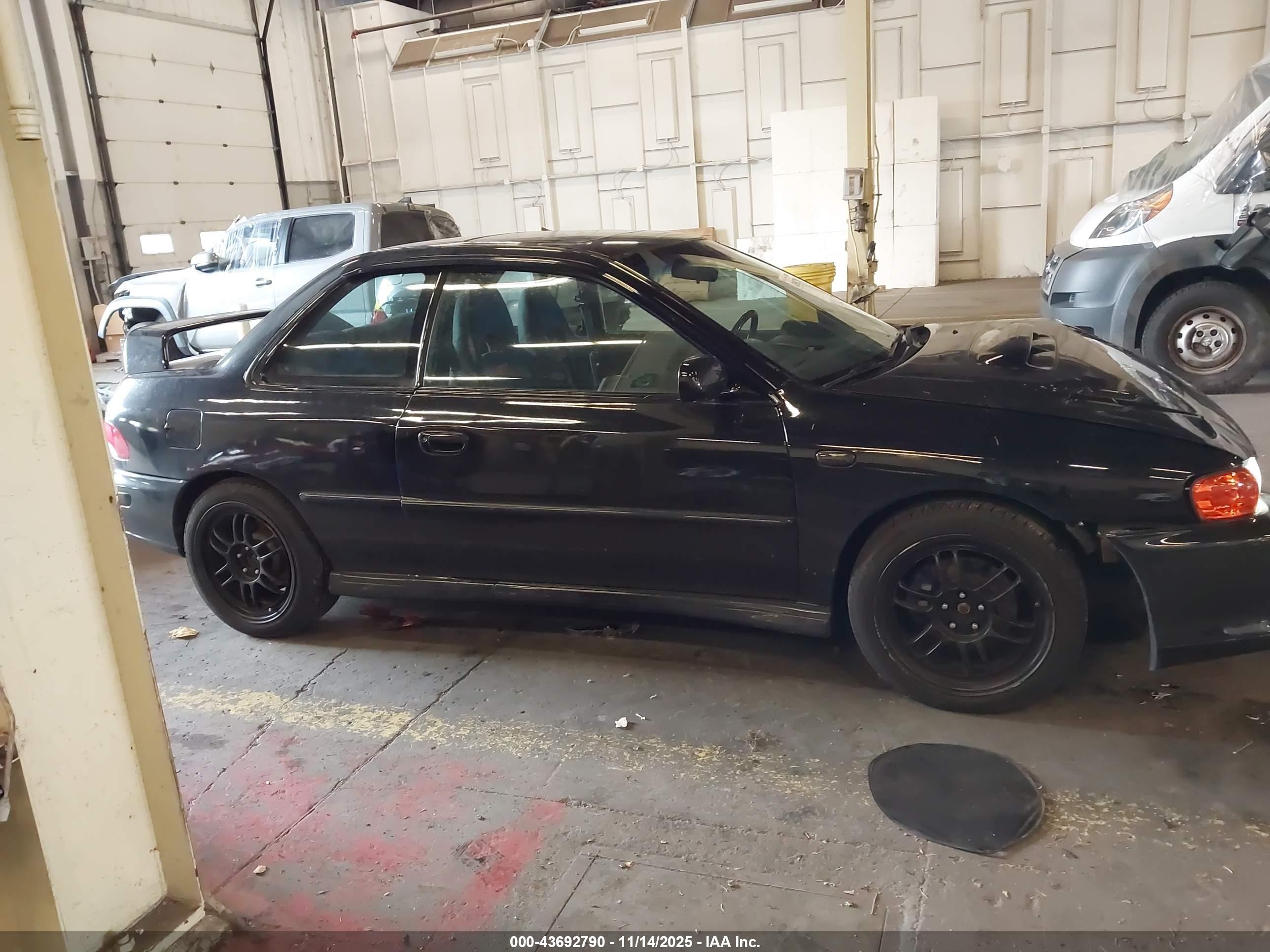 1998 Subaru Impreza 2.5rs Black vin: JF1GM6750WH402298