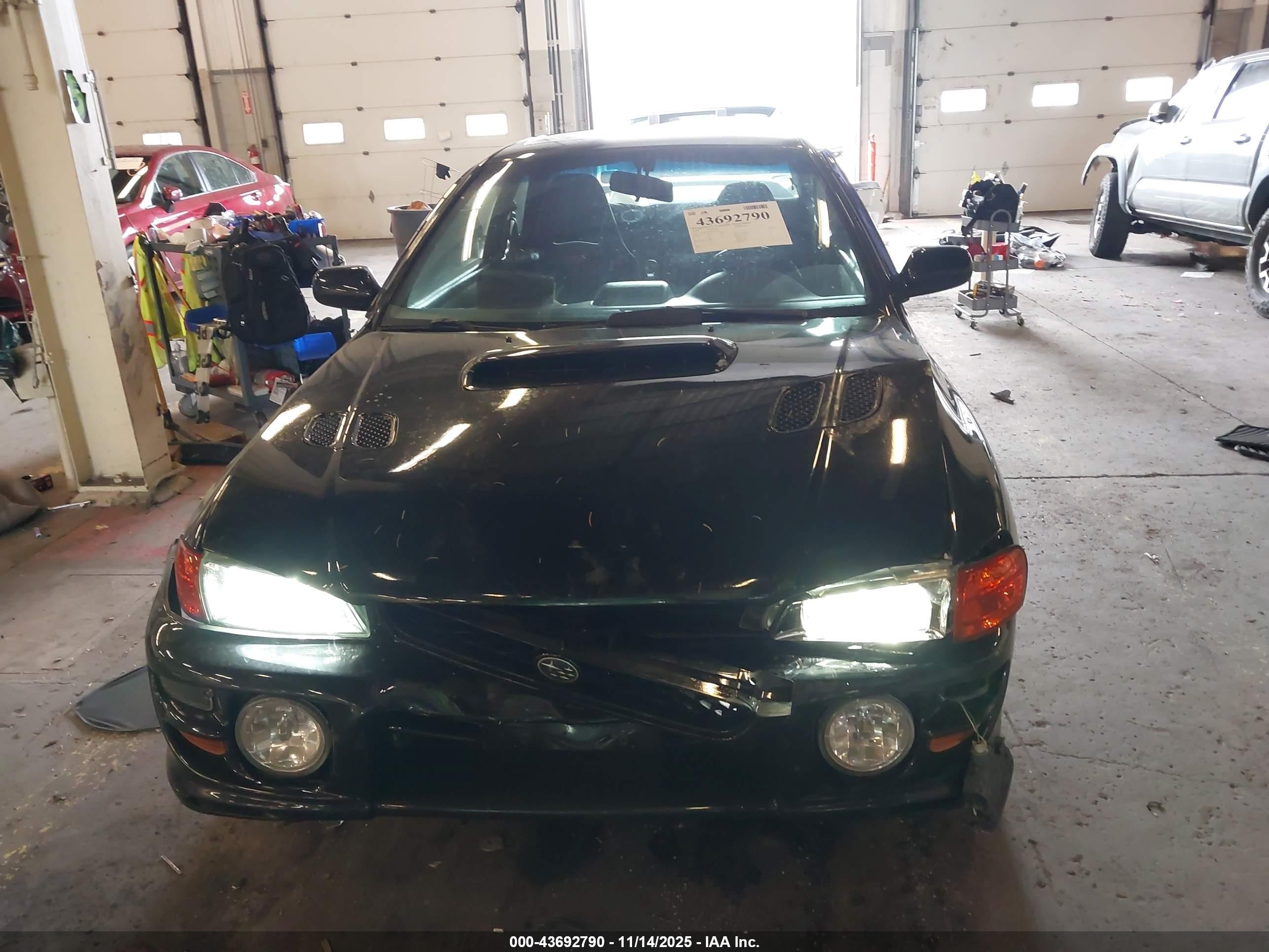 1998 Subaru Impreza 2.5rs Black vin: JF1GM6750WH402298