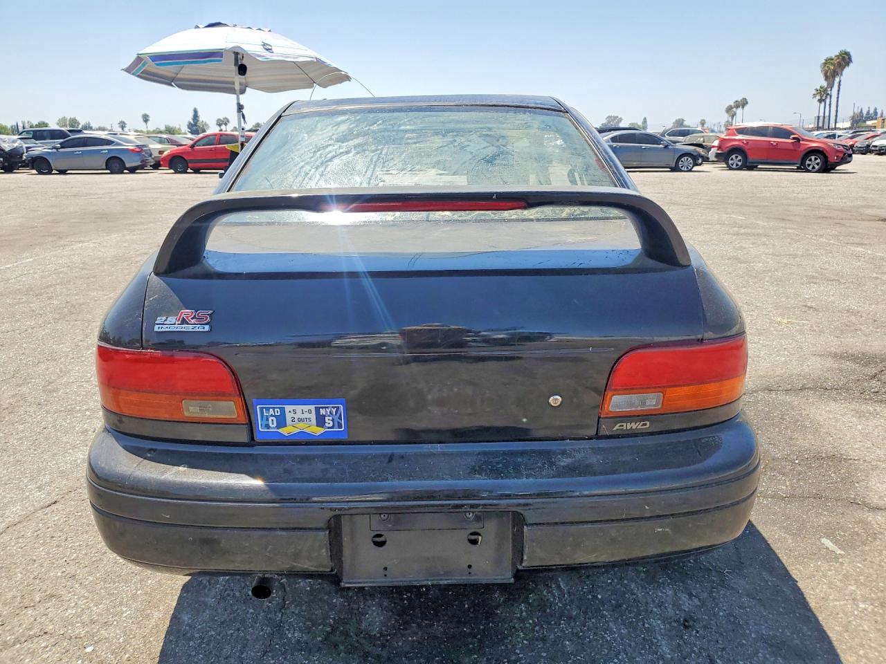 1998 Subaru Impreza Rs Black vin: JF1GM6751WH402231