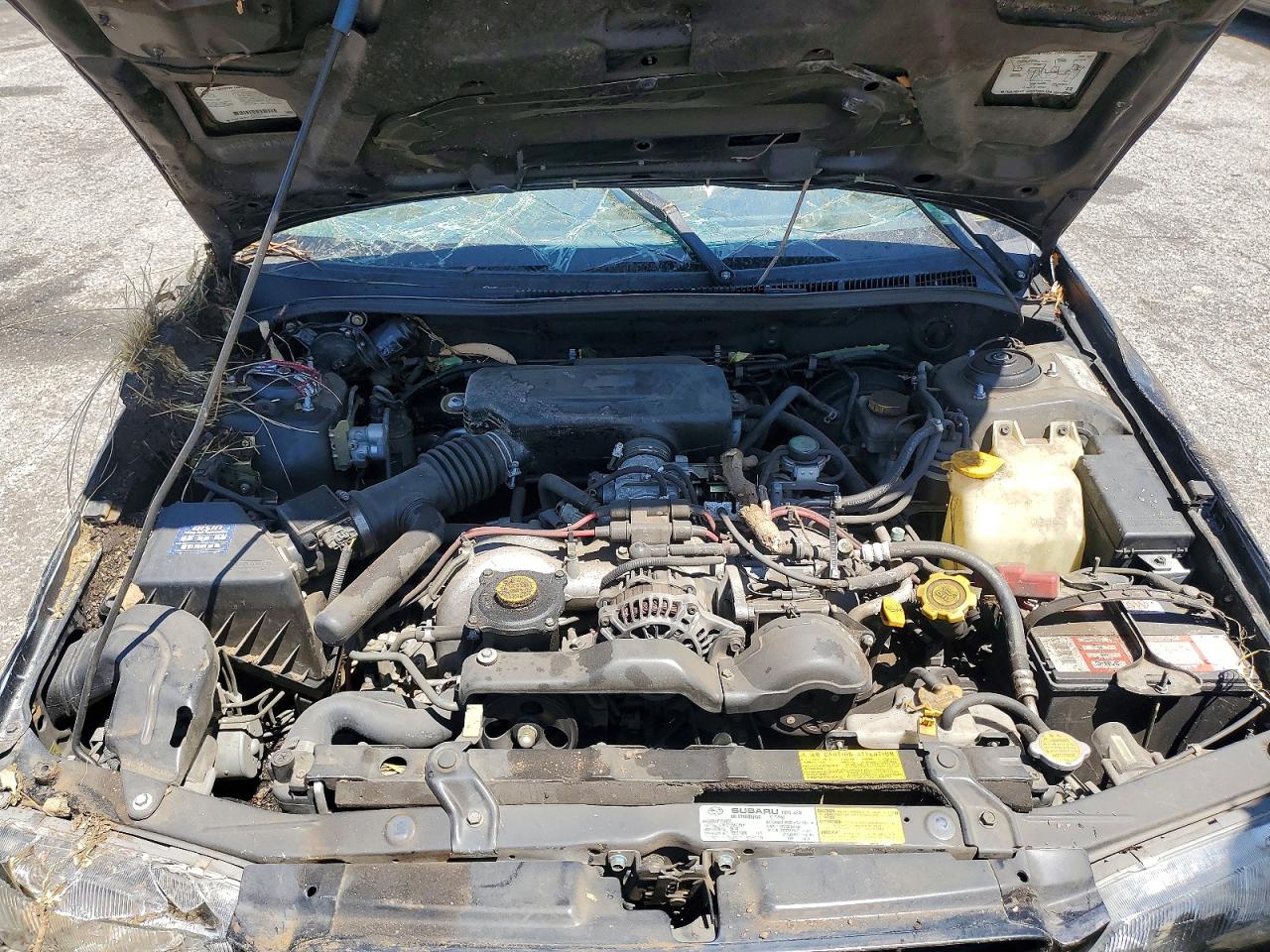 1998 Subaru Impreza Rs Black vin: JF1GM6751WH402231