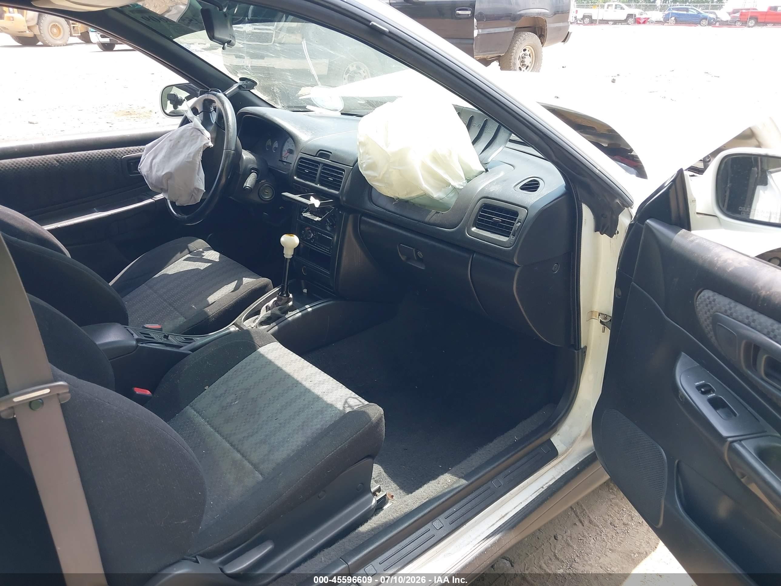 2000 Subaru Impreza 2.5rs Белый vin: JF1GM6753YG403700