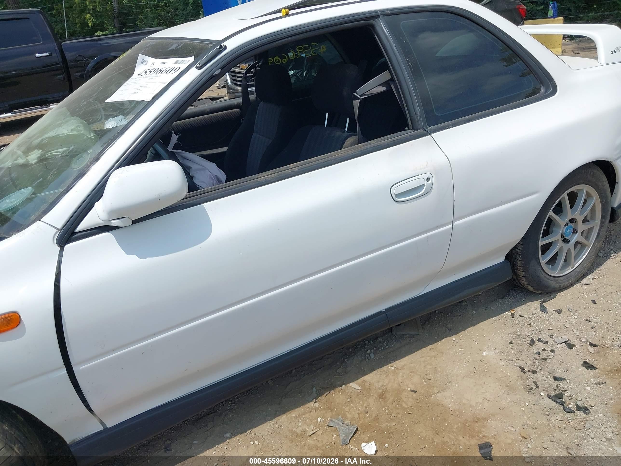 2000 Subaru Impreza 2.5rs Белый vin: JF1GM6753YG403700
