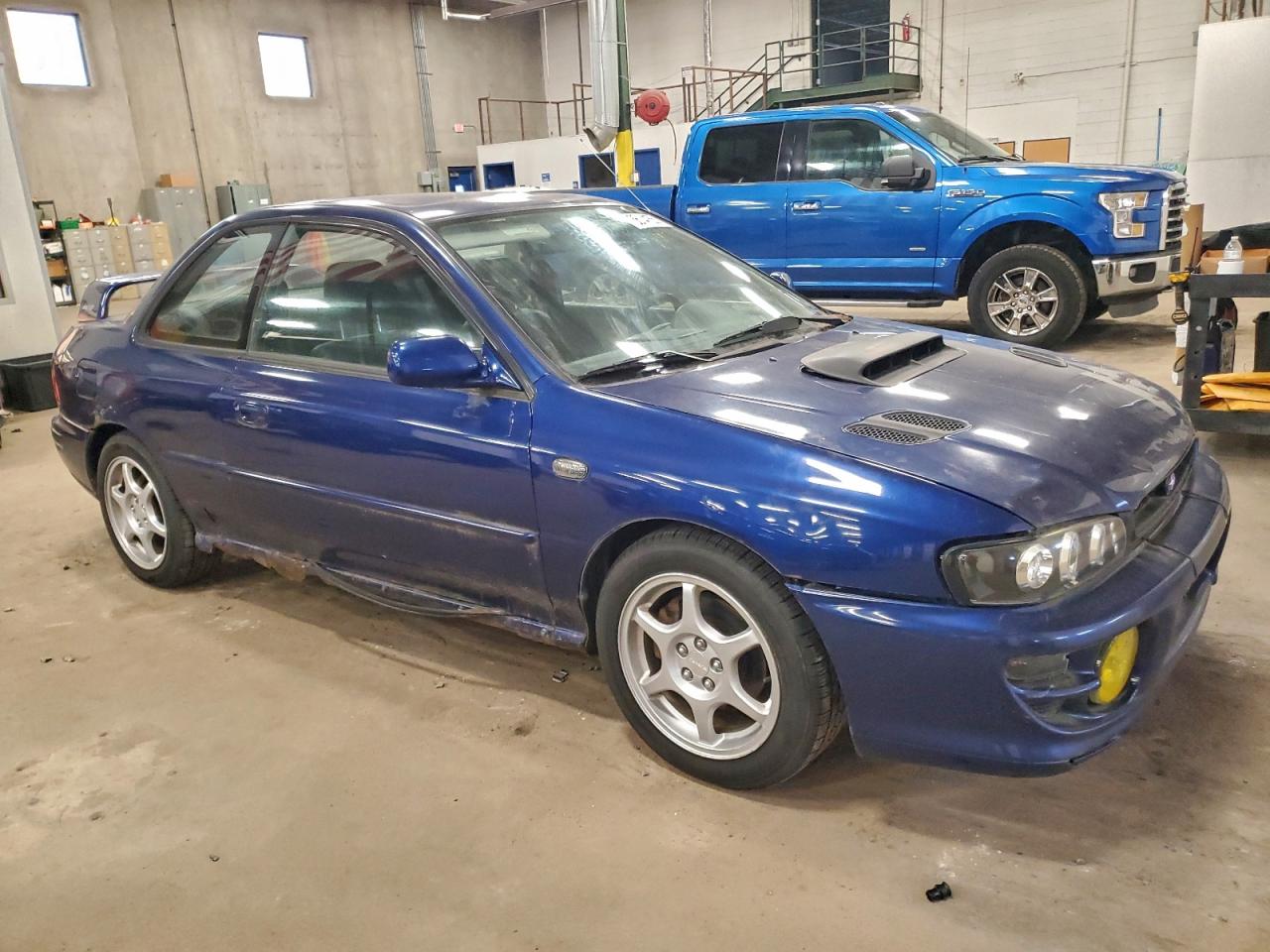 2001 Subaru Impreza Rs Синий vin: JF1GM67571G400272