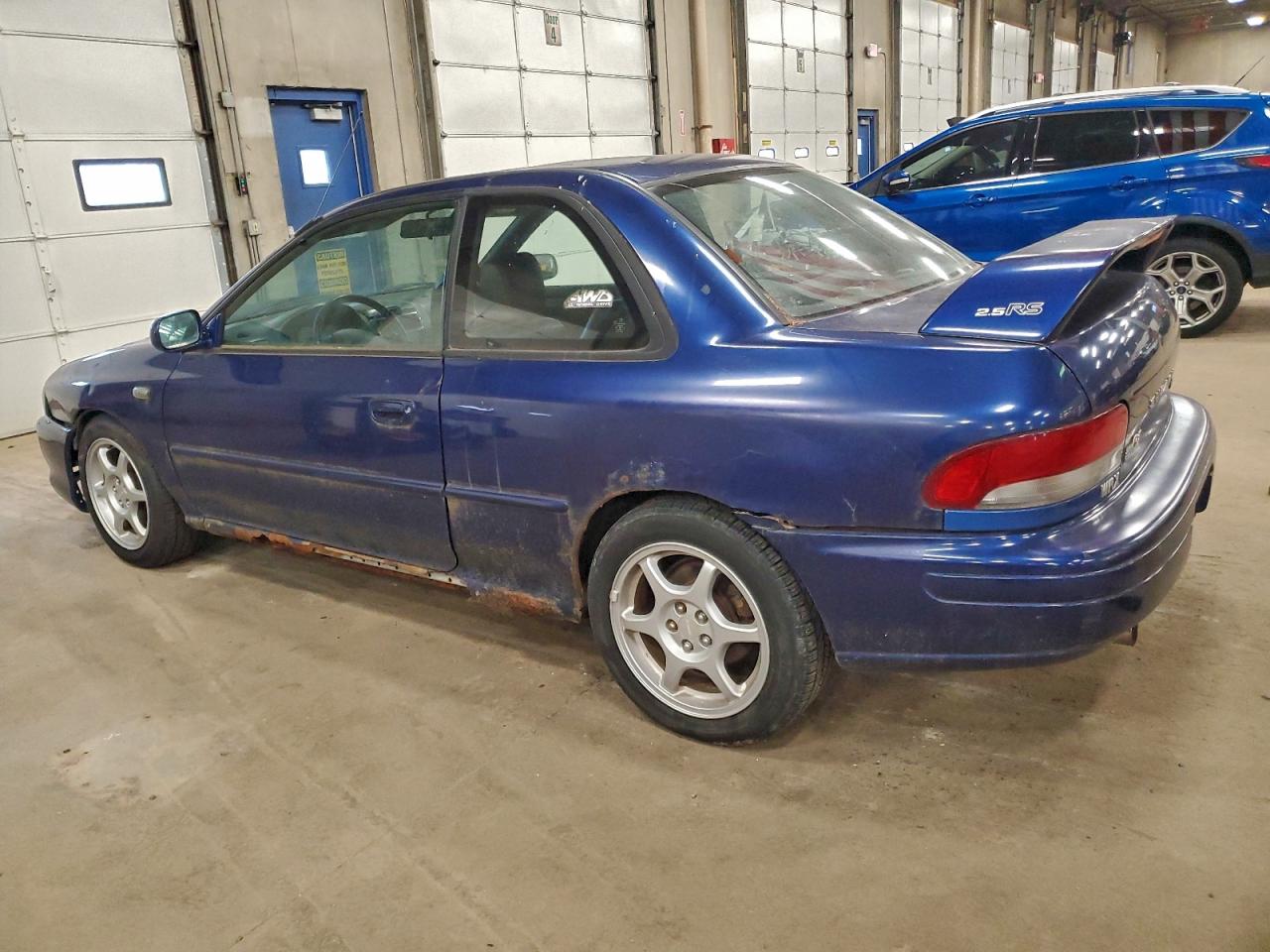 2001 Subaru Impreza Rs Синий vin: JF1GM67571G400272