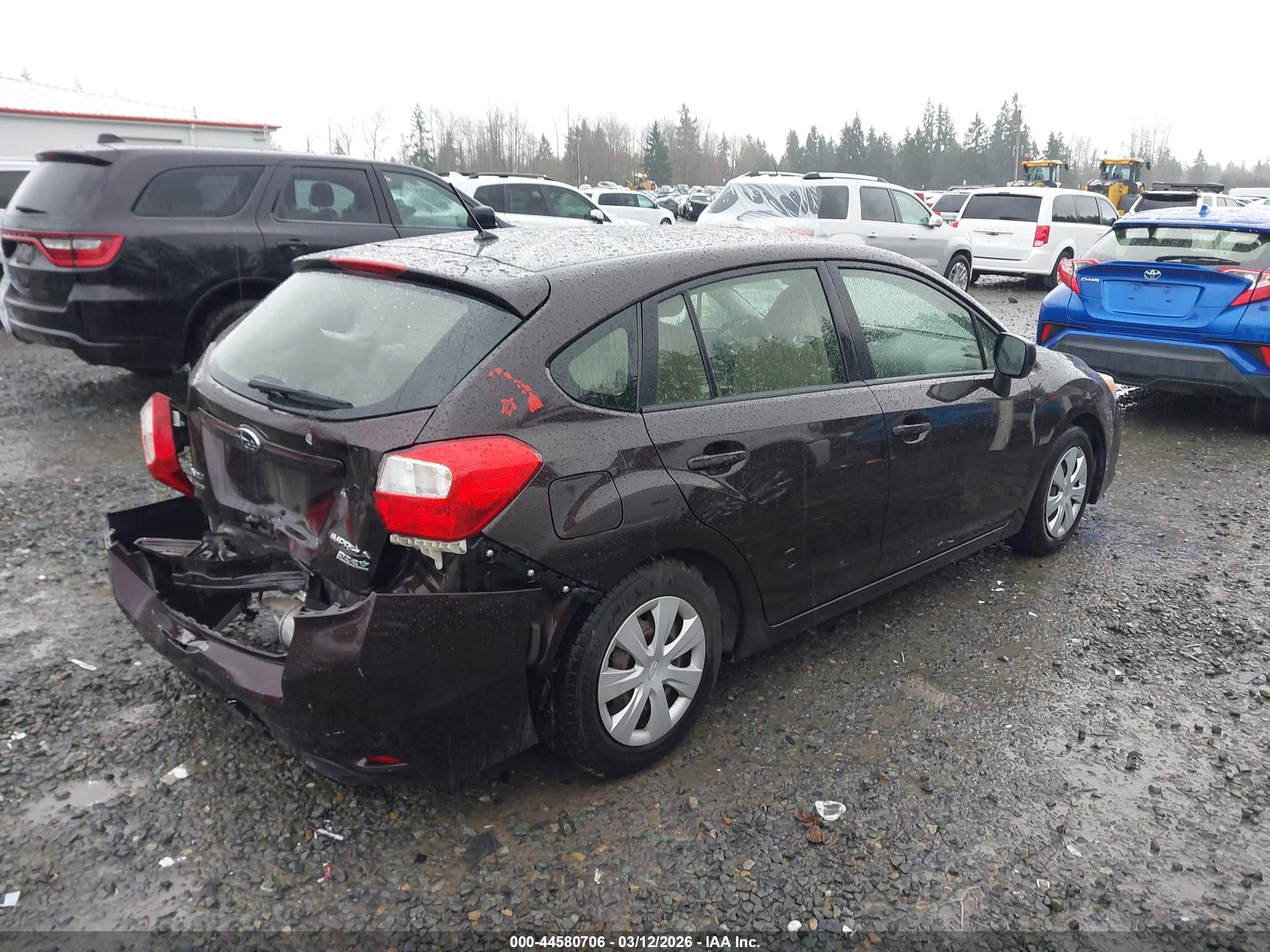 2013 Subaru Impreza Wagon 2.0i Purple vin: JF1GPAA60D2850195