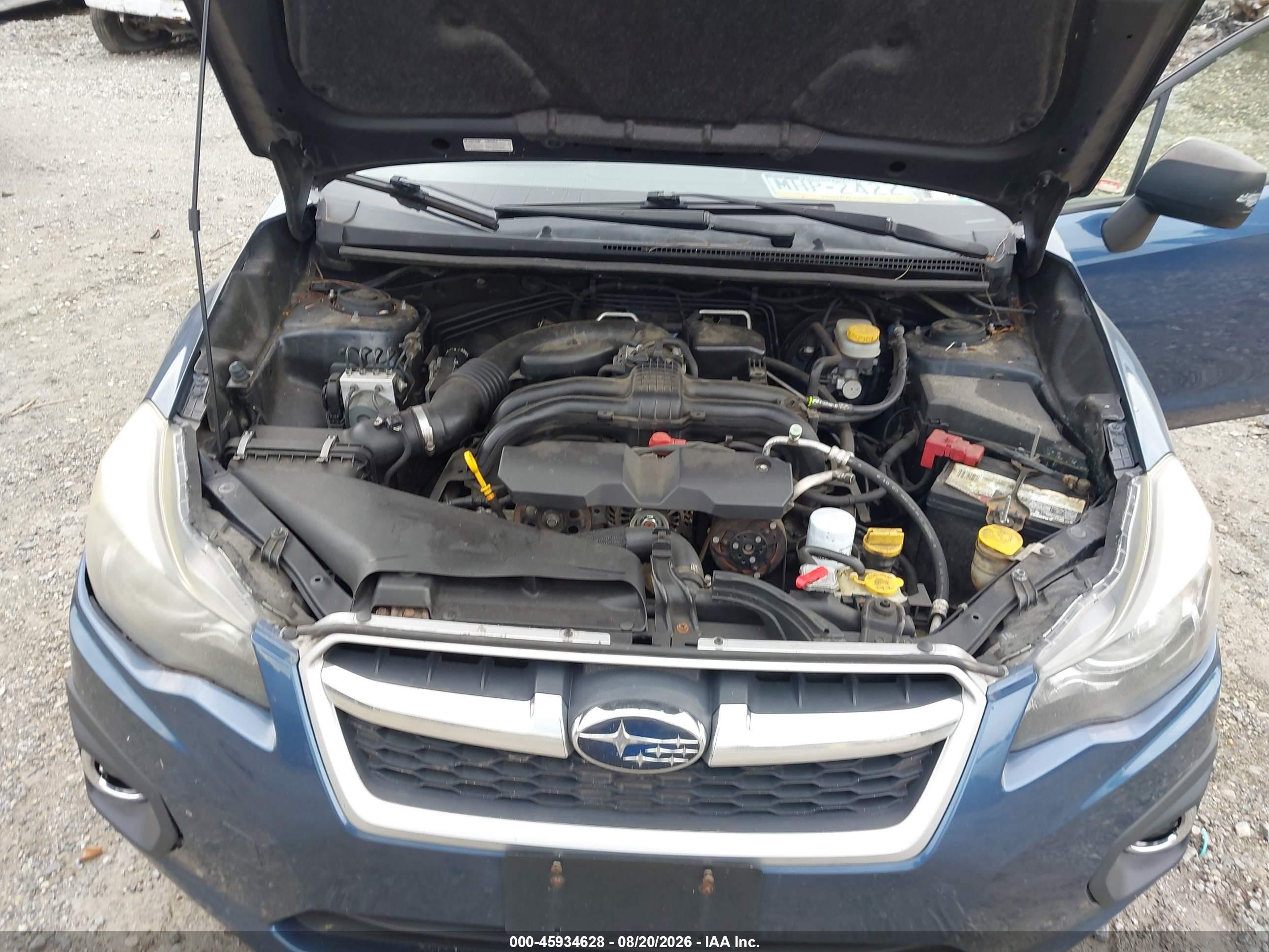 2013 Subaru Impreza 2.0i Dark Blue vin: JF1GPAA60D2879969