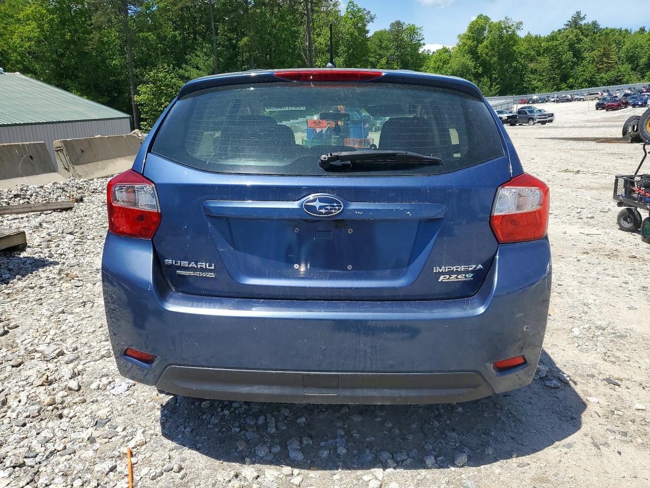 2013 Subaru Impreza Синий vin: JF1GPAA60DH805738
