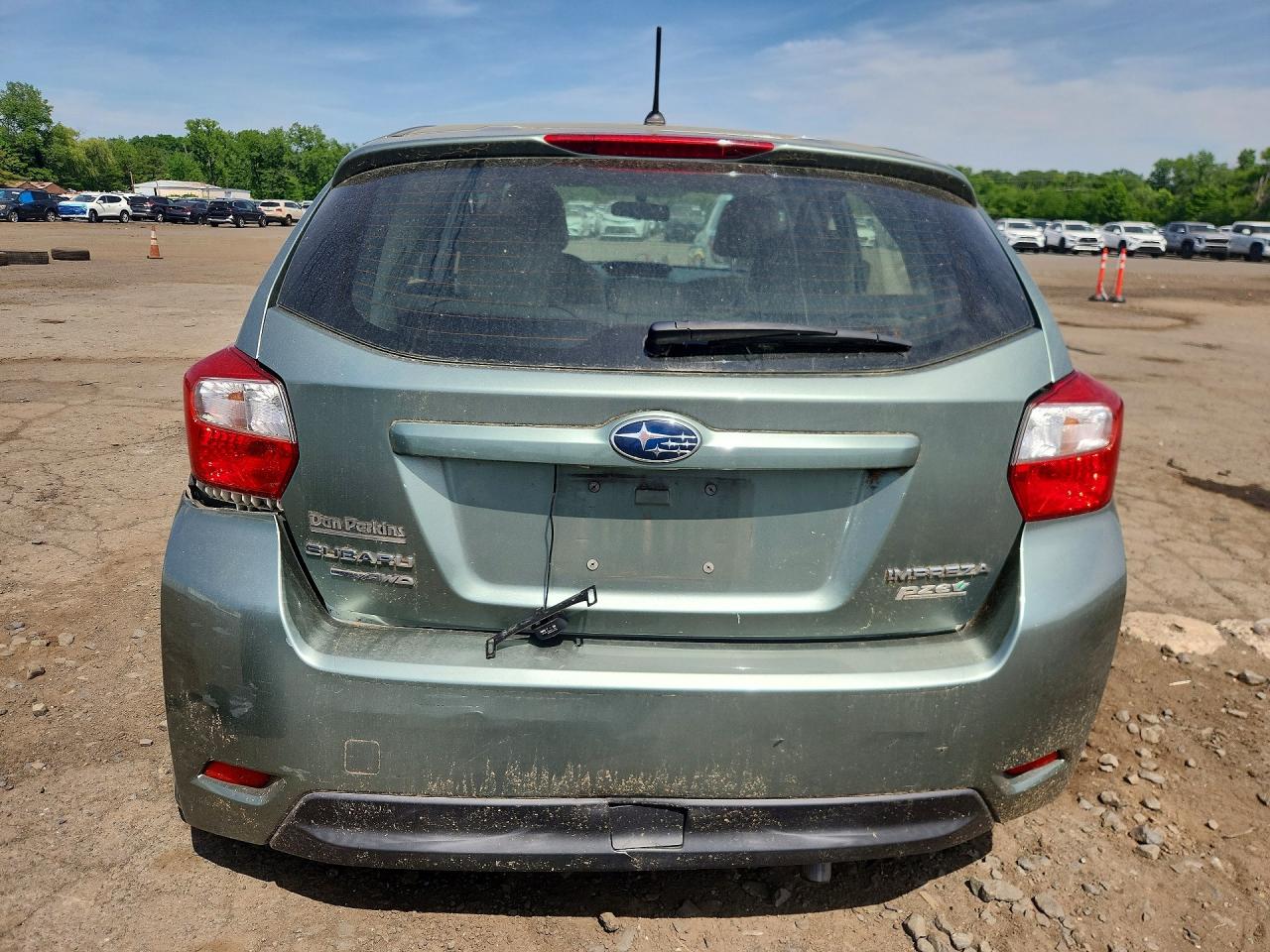 2014 Subaru Impreza Teal vin: JF1GPAA60E8253272