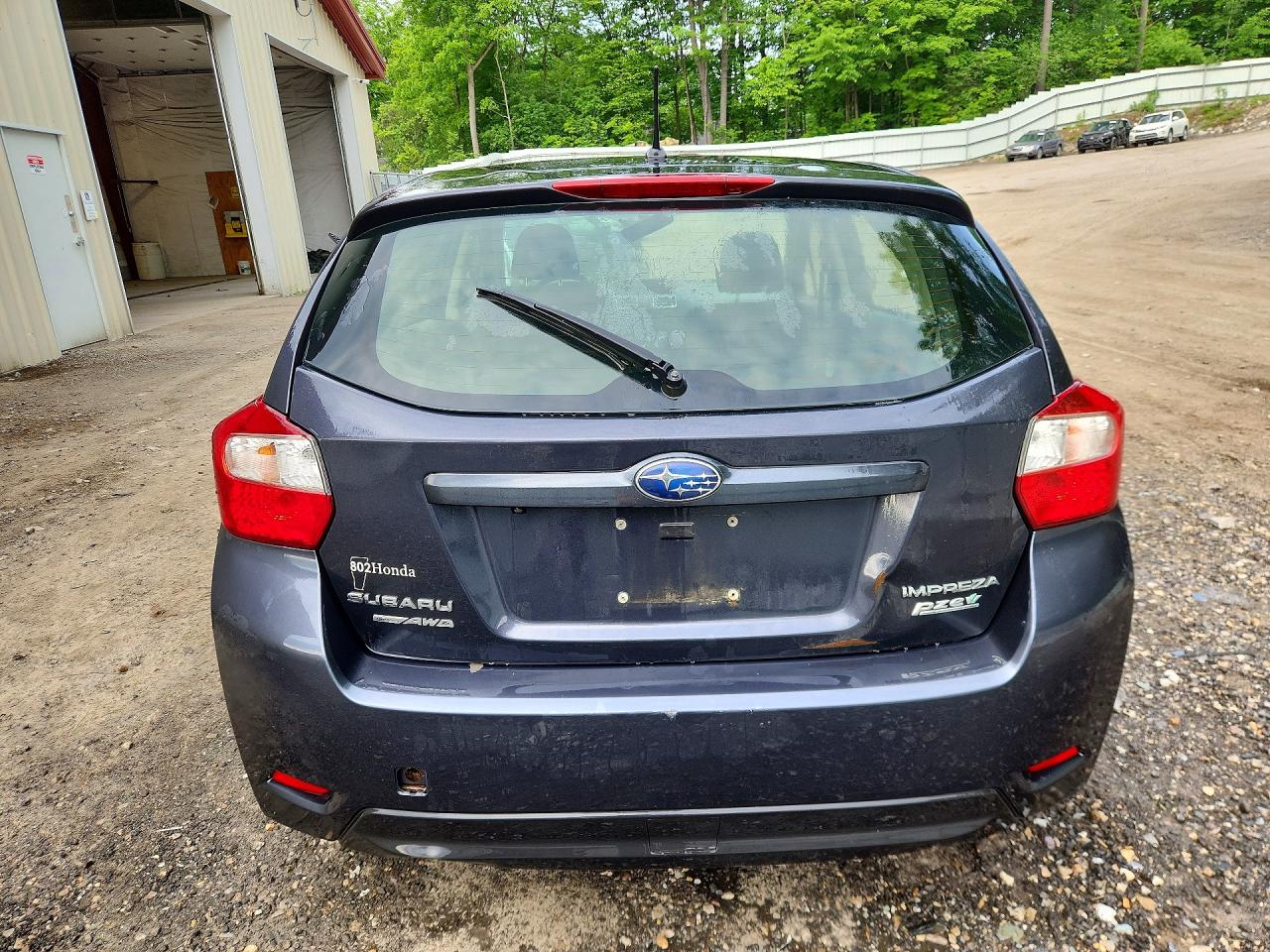 2015 Subaru Impreza Gray vin: JF1GPAA60F9306600